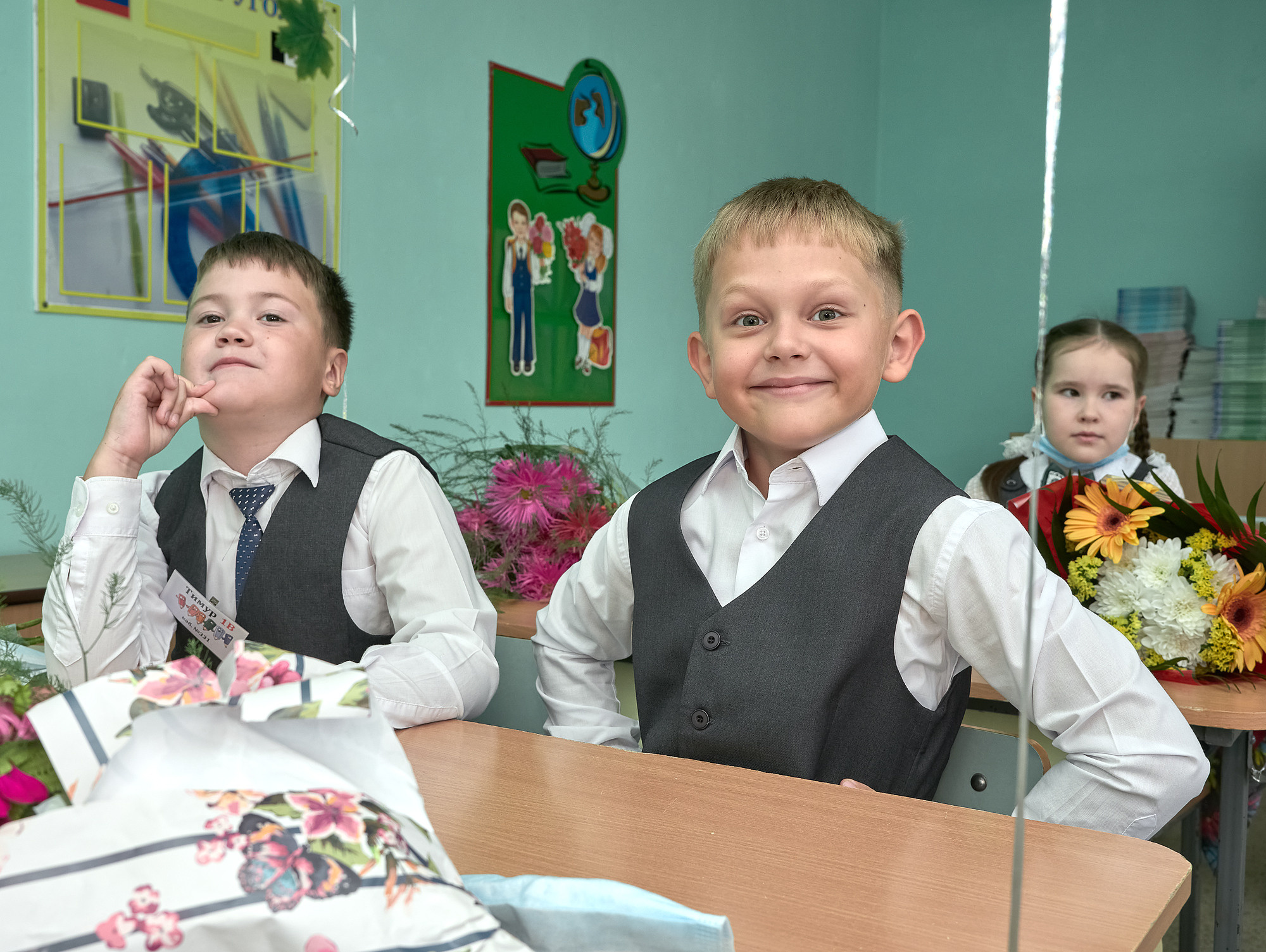 Первый раз в первый класс. Школа № 15.2021 г