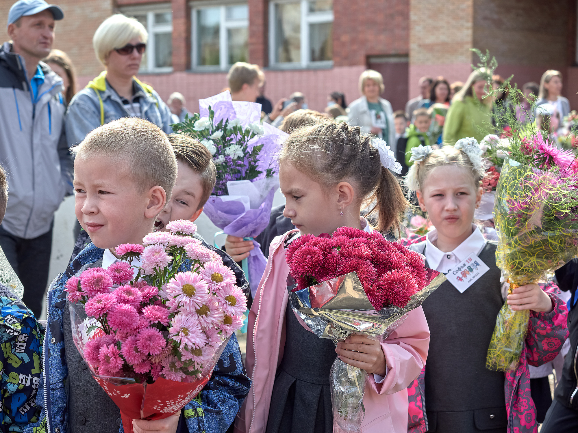 Первый раз в первый класс. Школа № 15.2021 г