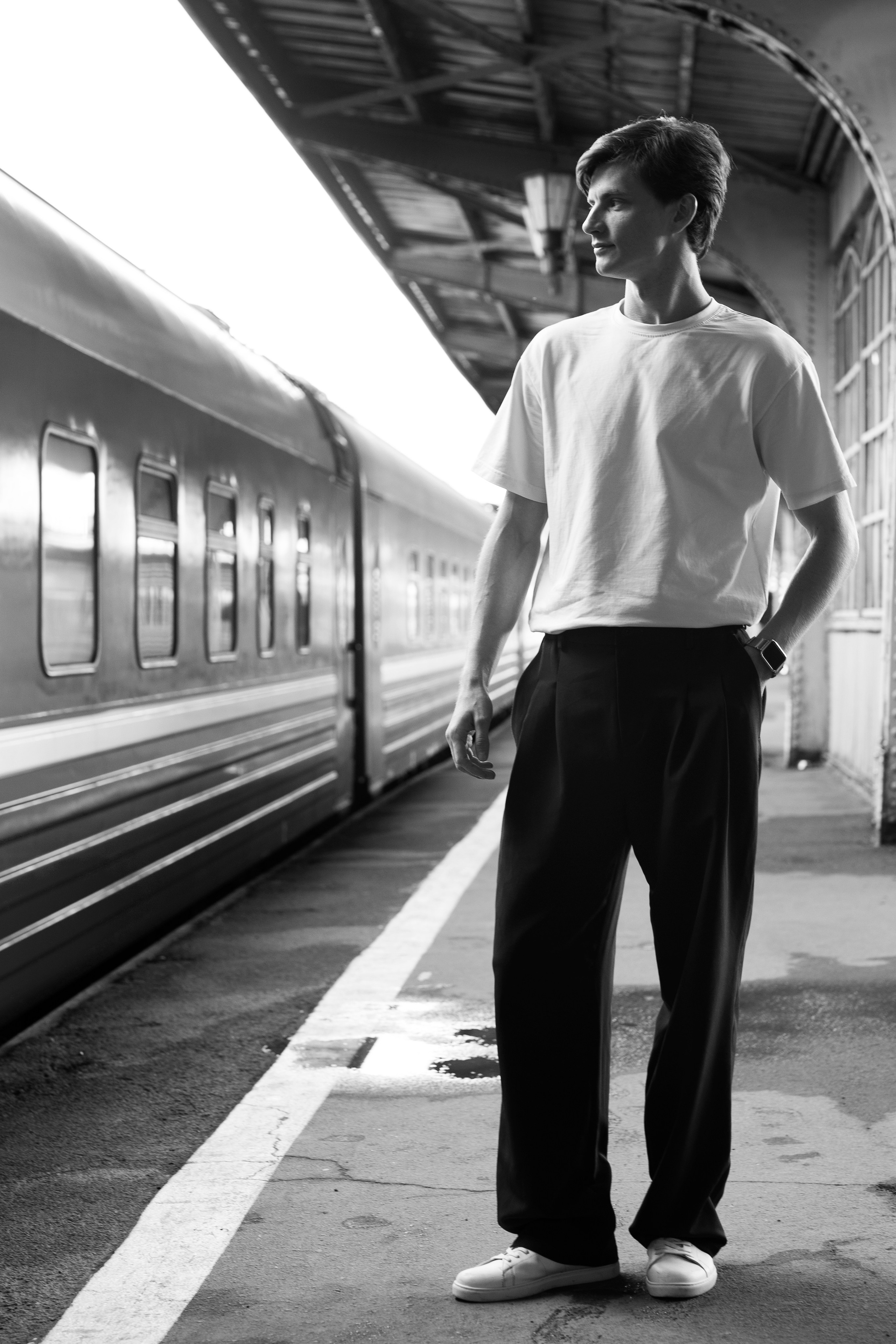 Александр на Витебском вокзале