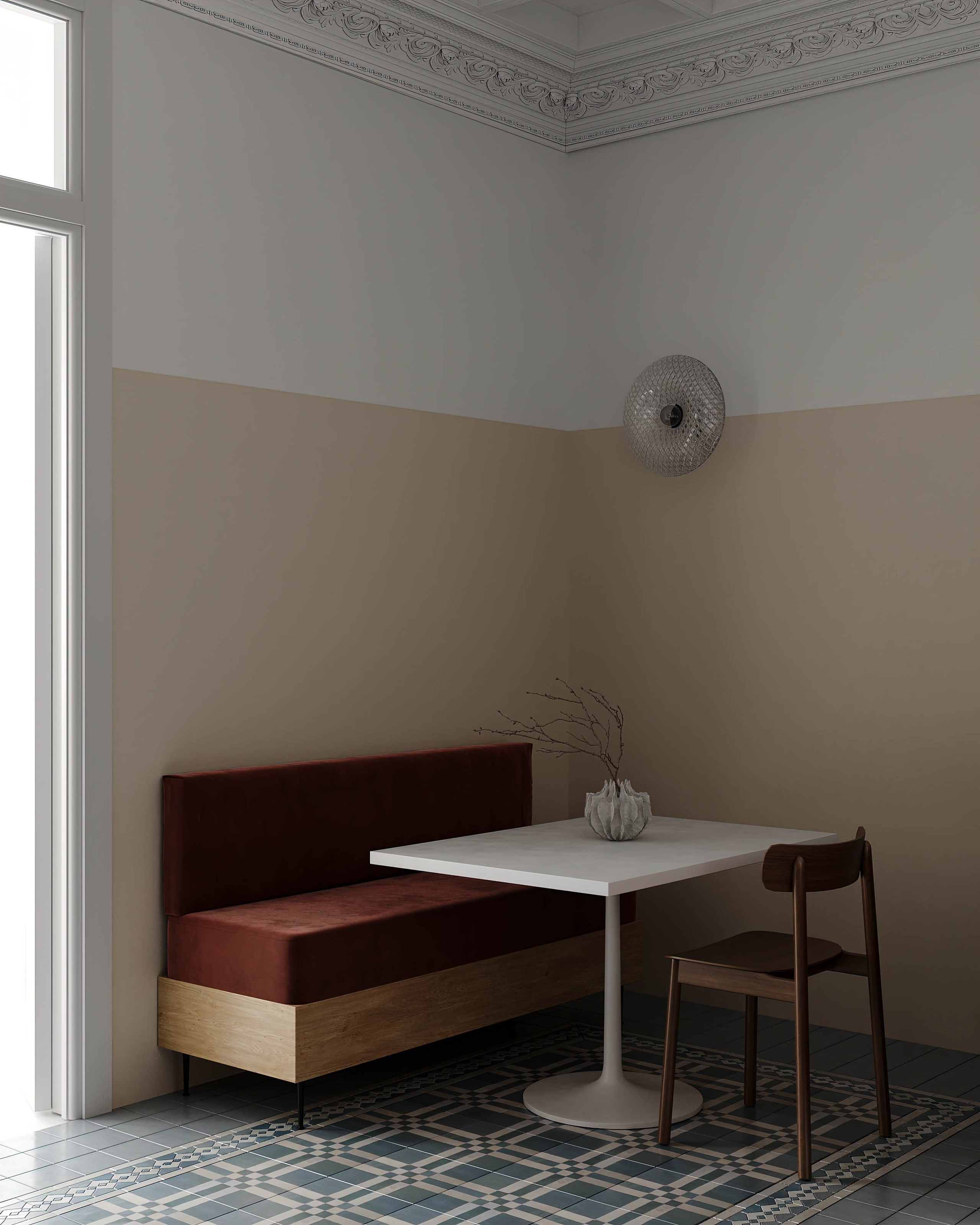 Проект квартиры в старом фонде 160 м²/ Дизайнер: Кристина Саакян. Студия интерьерной визуализации tmshkn.vis