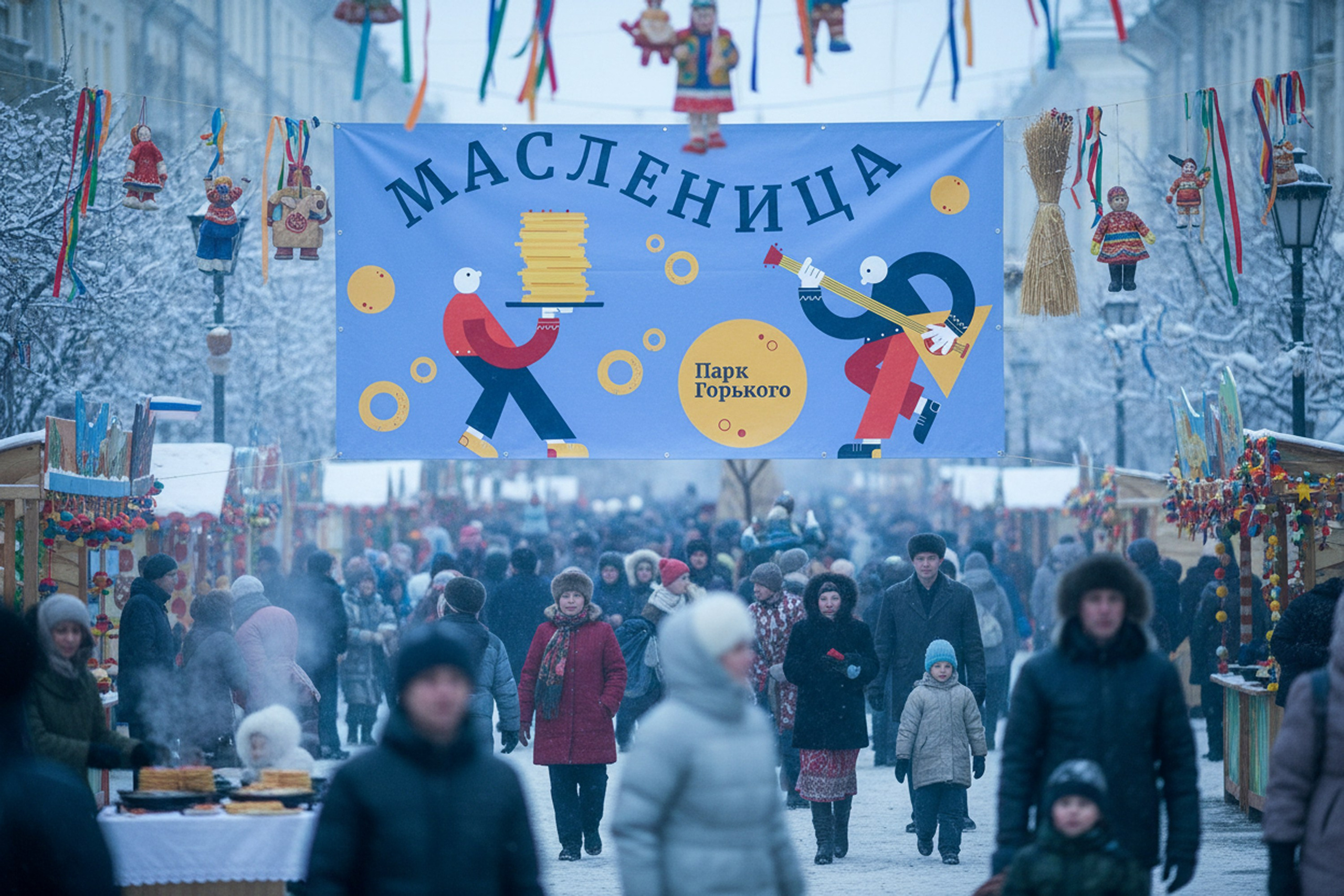 МАСЛЕНИЦА. Олеся Бакулина, графический дизайнер, иллюстратор