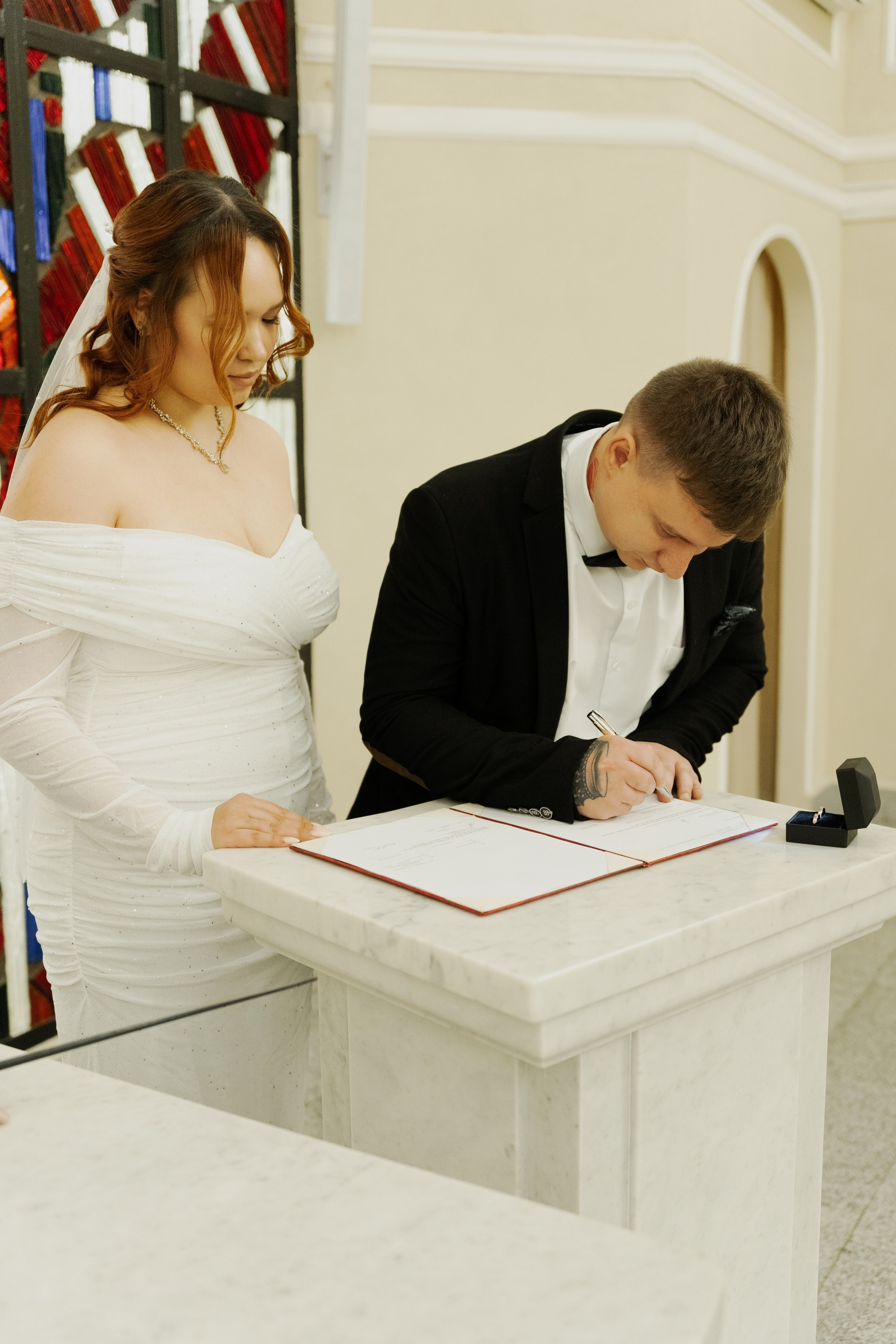 Роспись в загсе