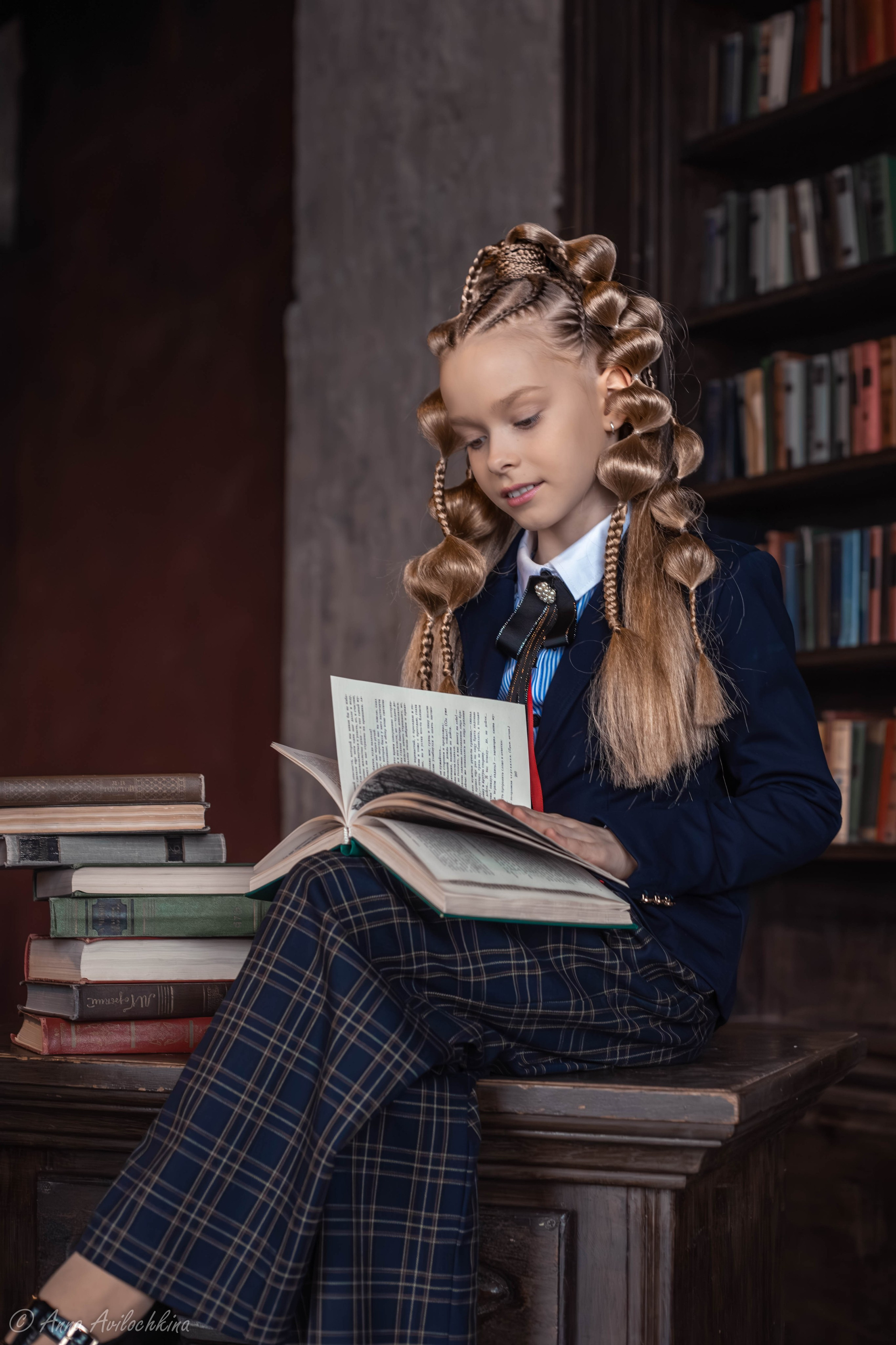 Альбом школьных фотосессий. Семейный и свадебный фотограф в Москве и Домодедово Анна Авилочкина