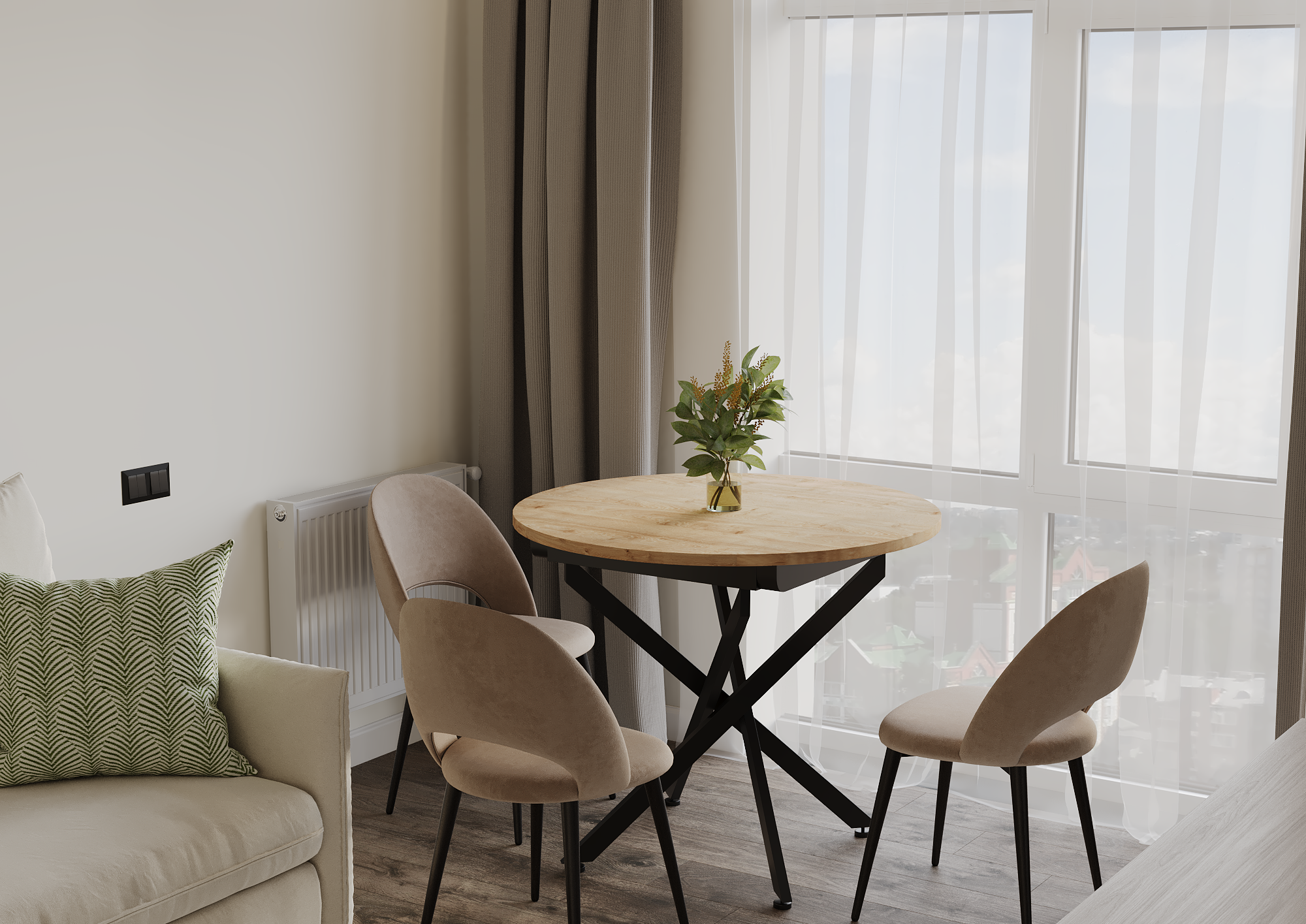 ЖК «Солнечный город» Батайск. Дизайнер интерьеров Ростов-на-Дону Кристина Карпенко