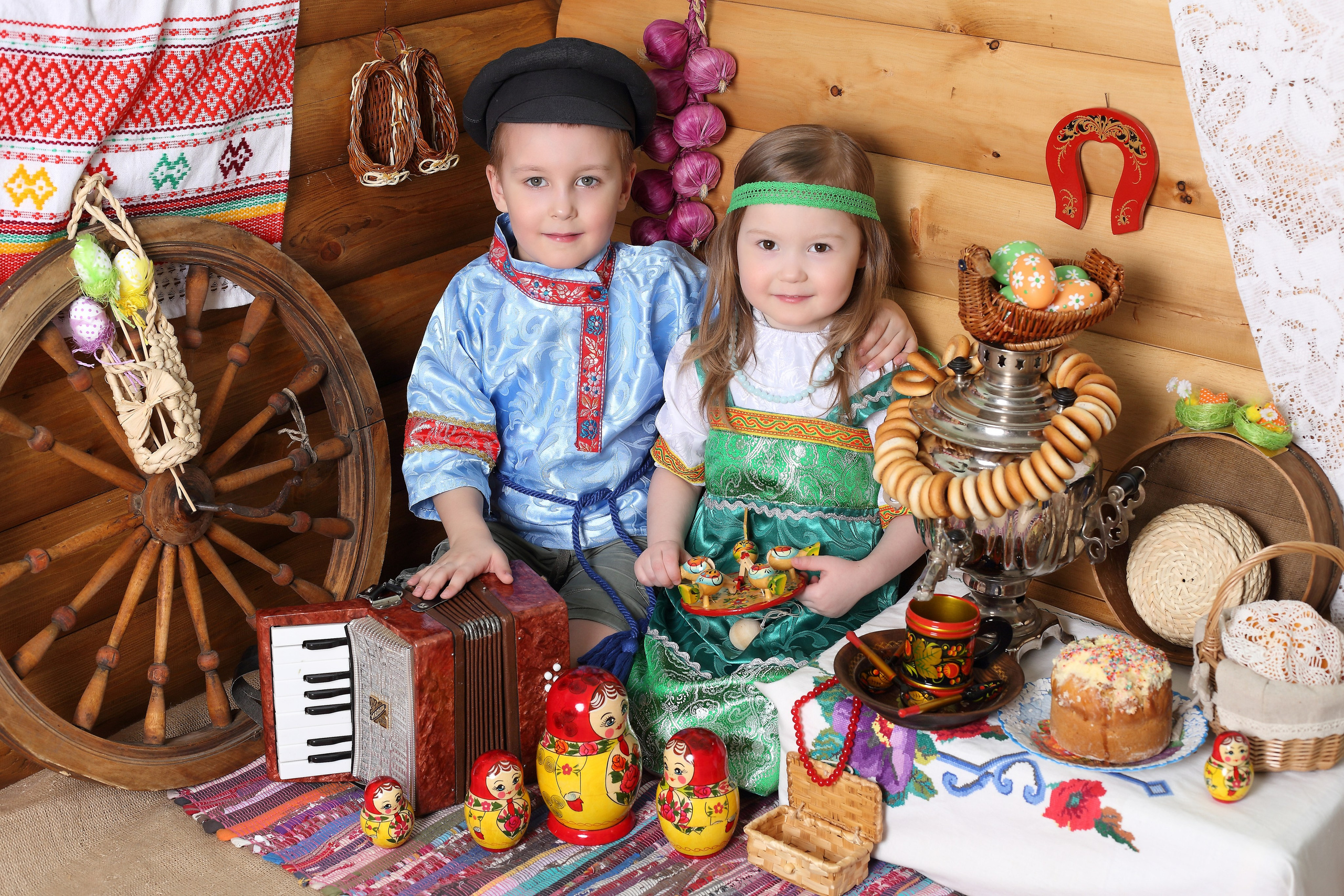 Домик в деревне. Детская выездная фотостудия