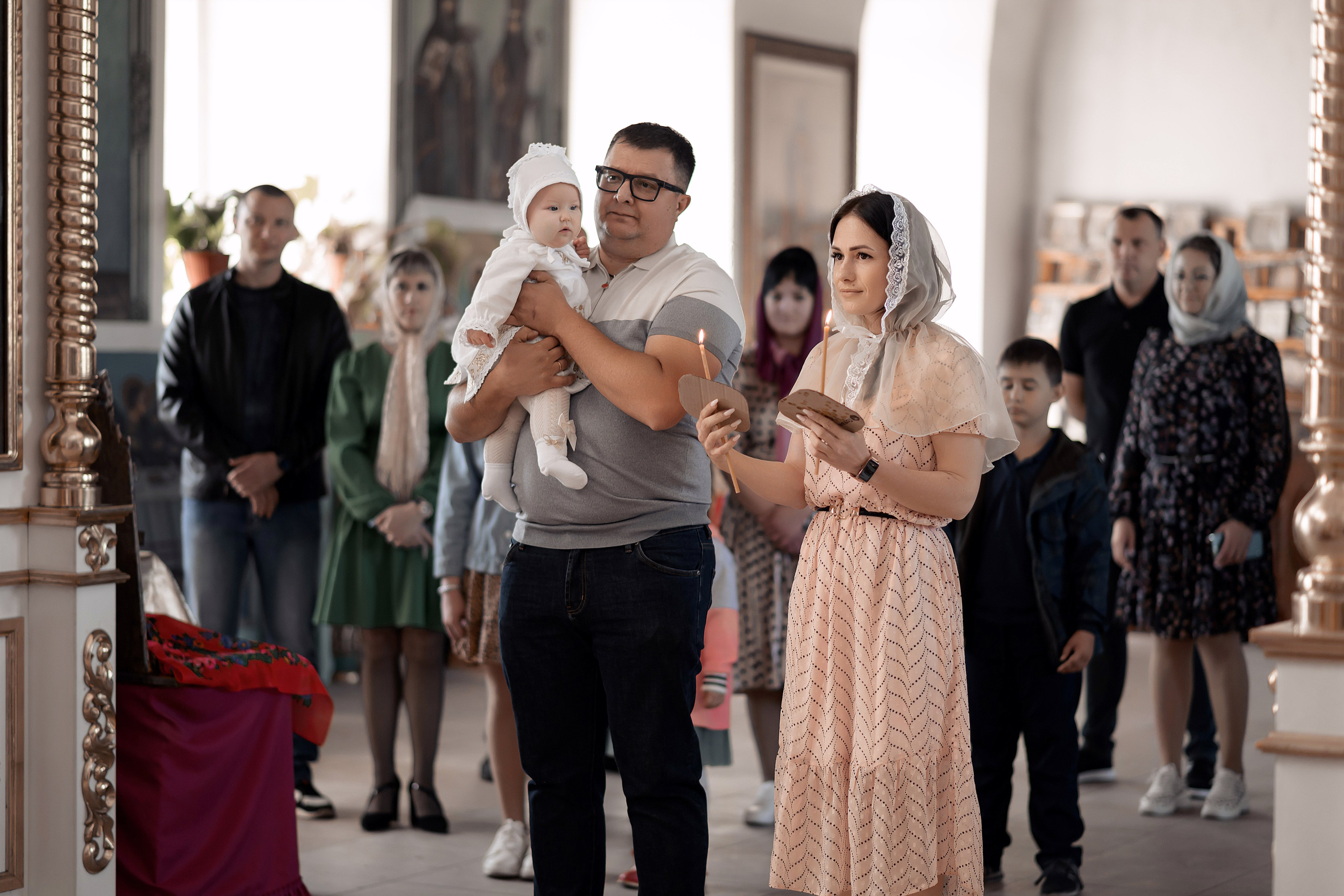 Крещение Екатнрины. Свадебный фотограф Белгород Валуйки Старый Оскол Воронеж