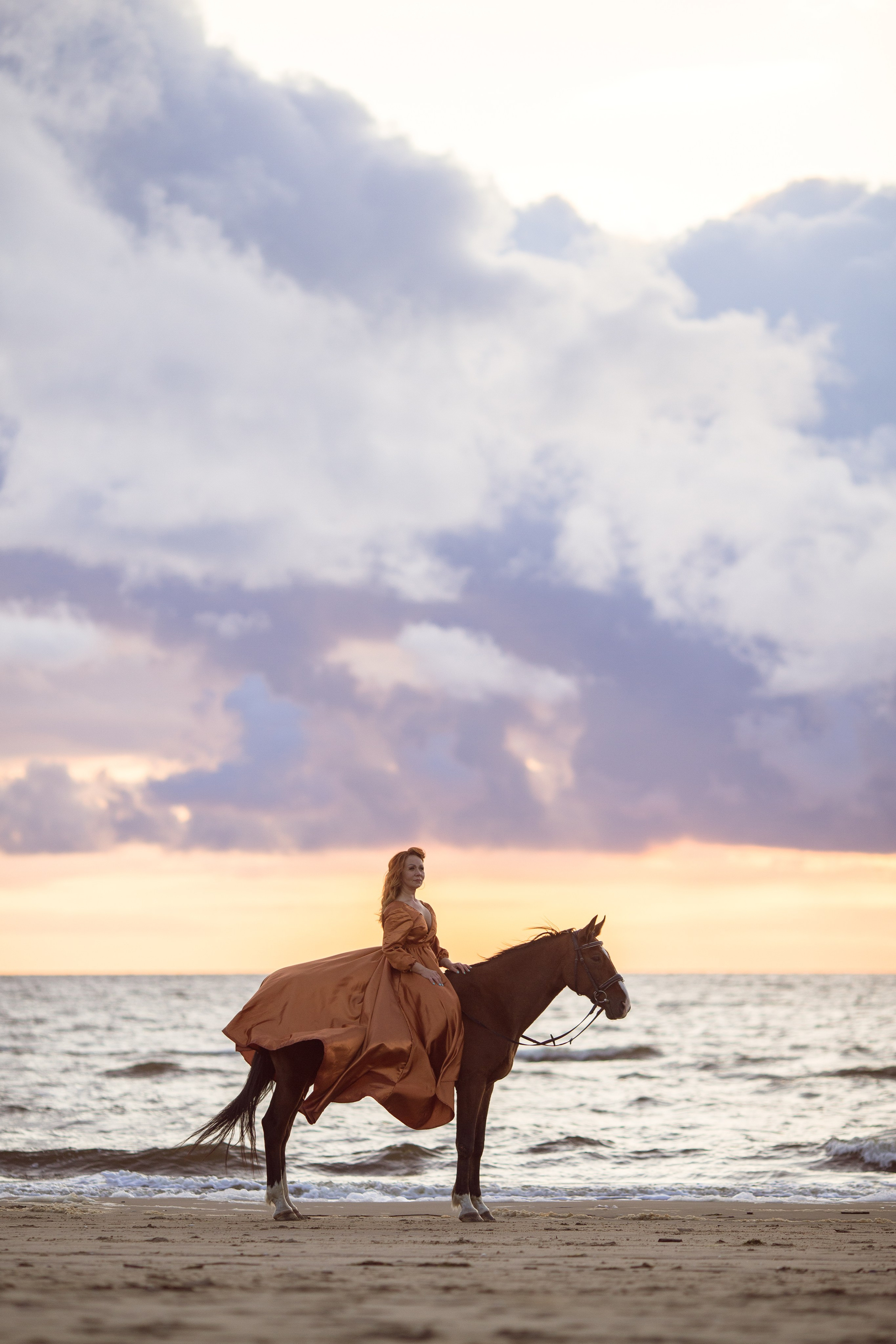 Фотосессия на берегу Белого моря