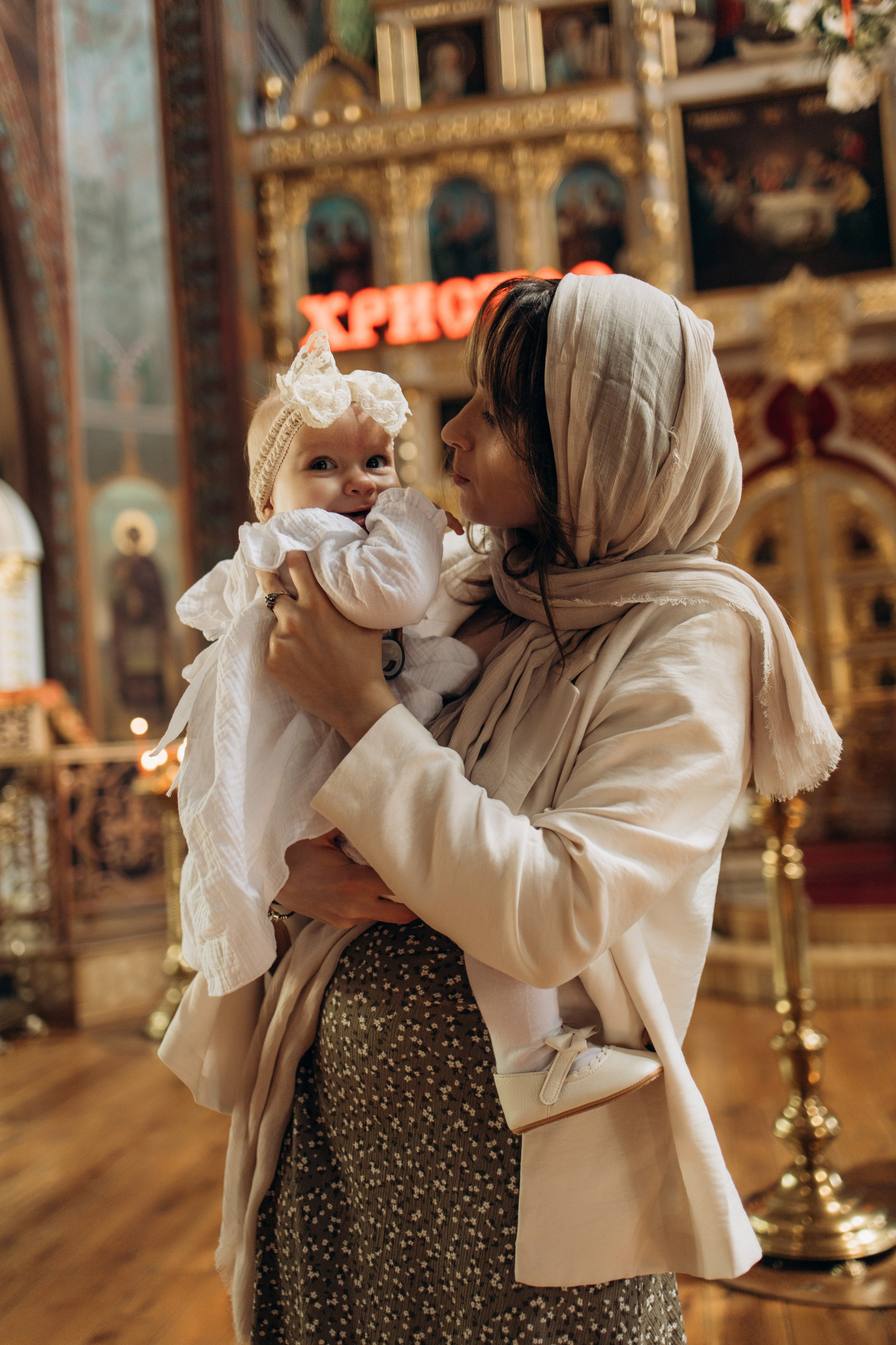 Крещение. Самый теплый фотограф в Краснодаре Рябоконь Ксения