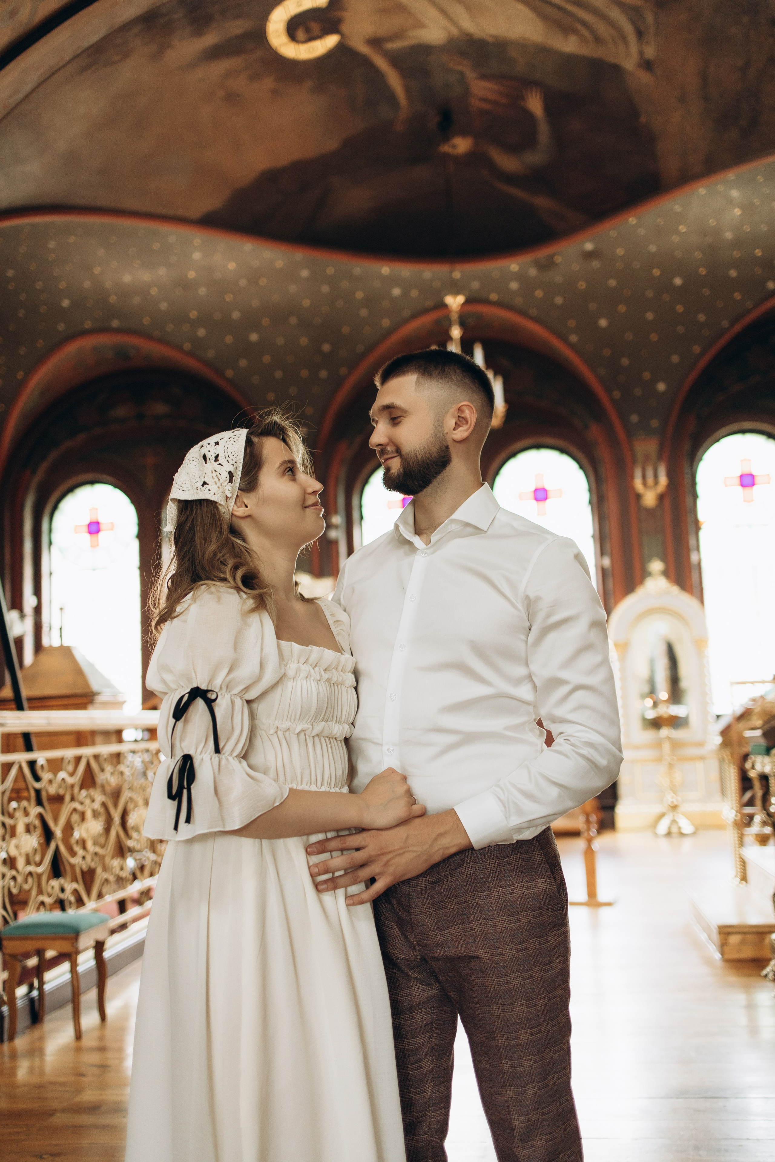 Крещение Стефании. Самый теплый фотограф в Краснодаре Рябоконь Ксения