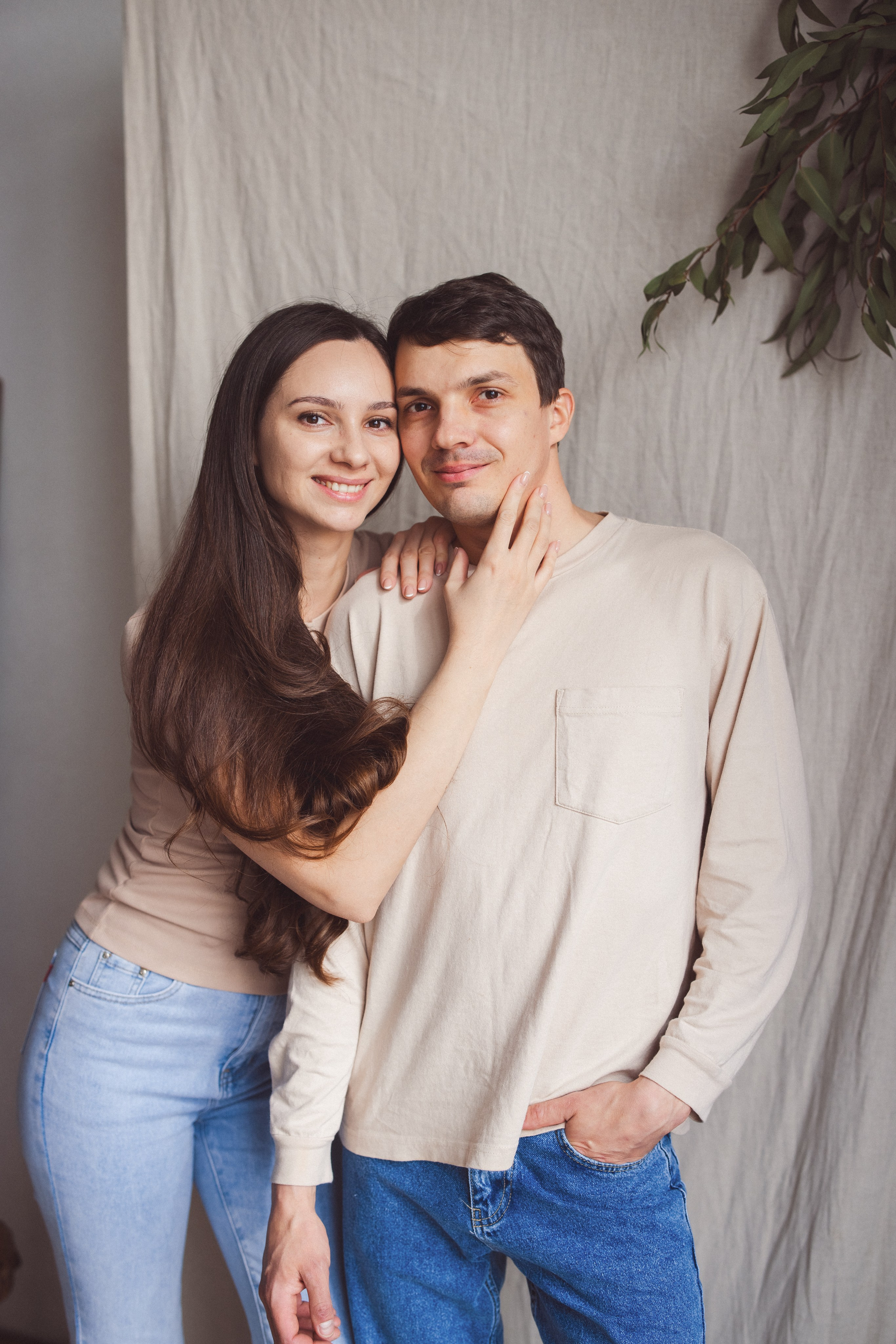 Семейная фотосессия в фотостудии «Mestone». Семейный и детский фотограф в Краснодаре Анна Трашкова