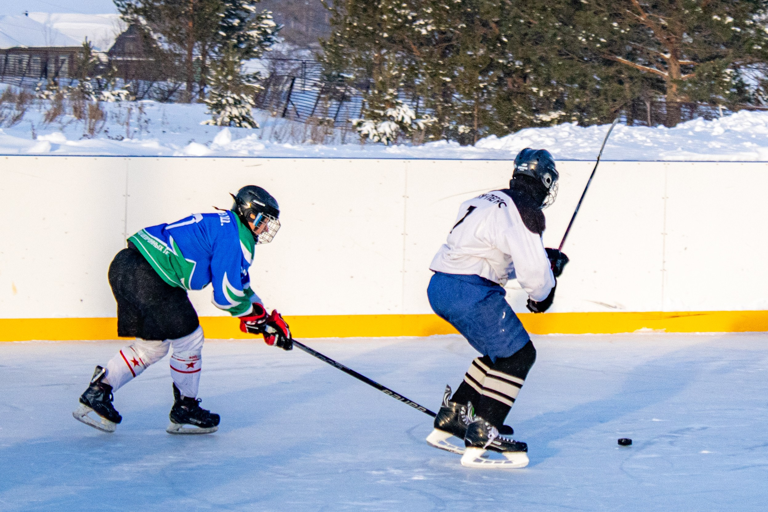Хоккей г.п Атиг-г.п Дружинино