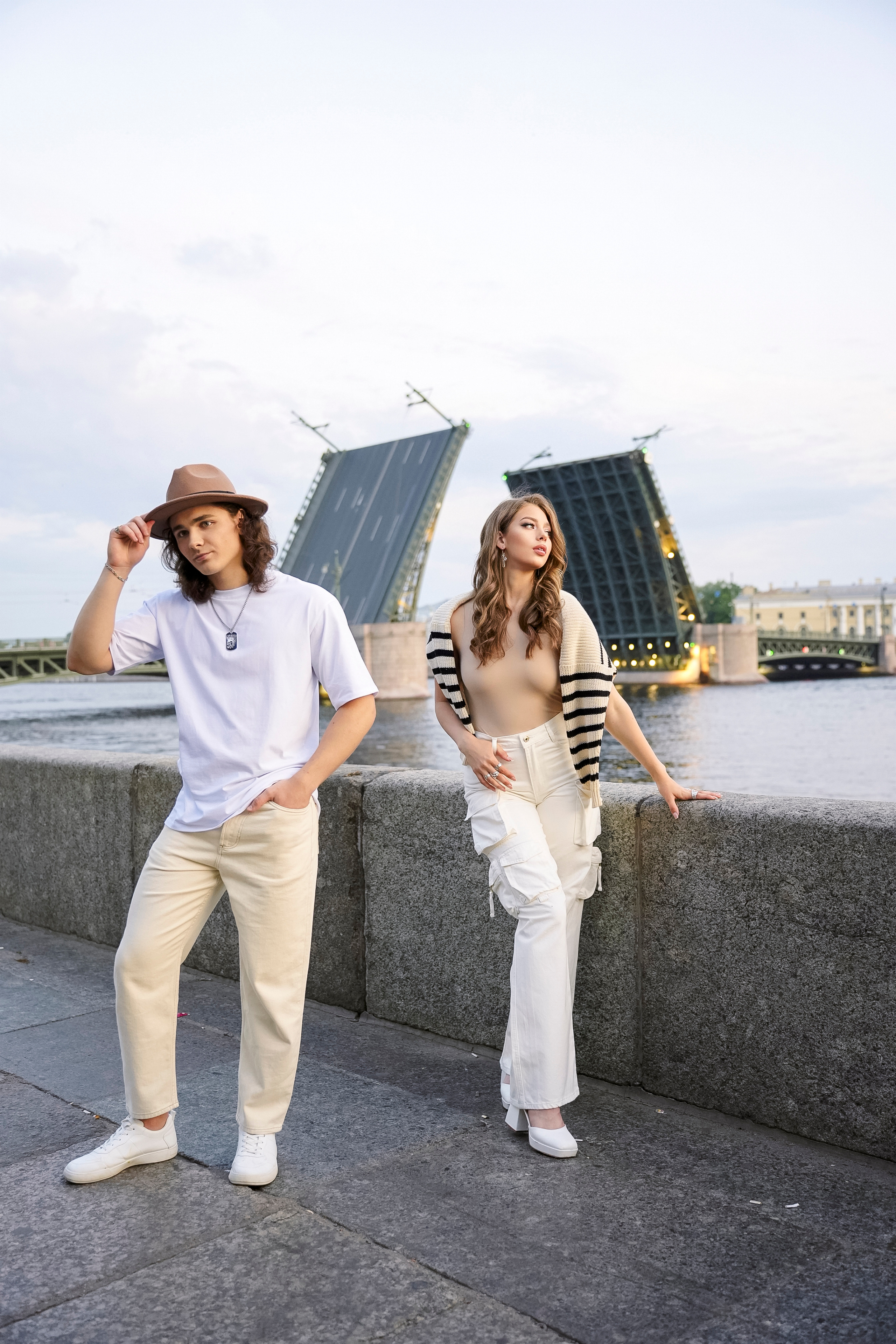 Белые ночи 💕 Разводные мосты. Главная