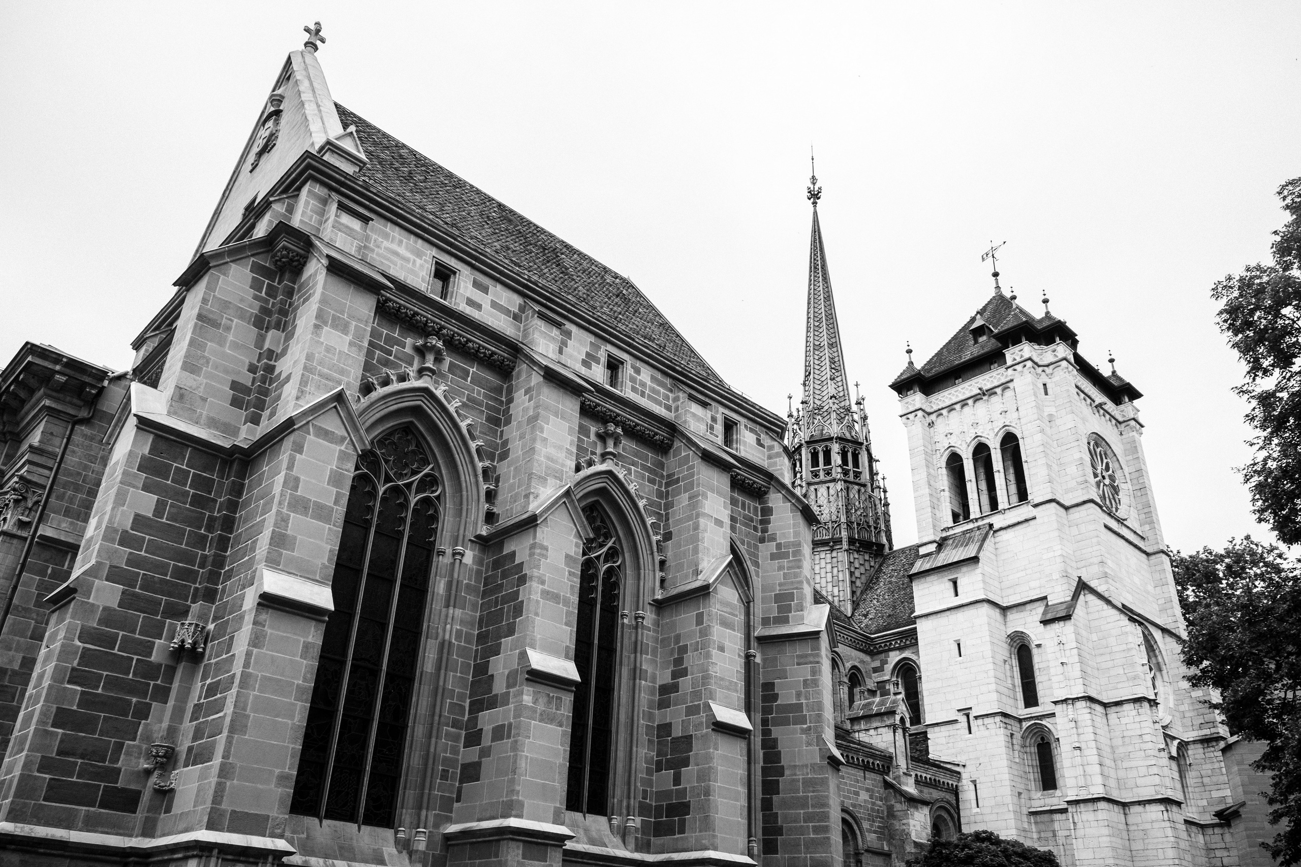 Женева. Фотограф Антон Швец — Монохромная реальность