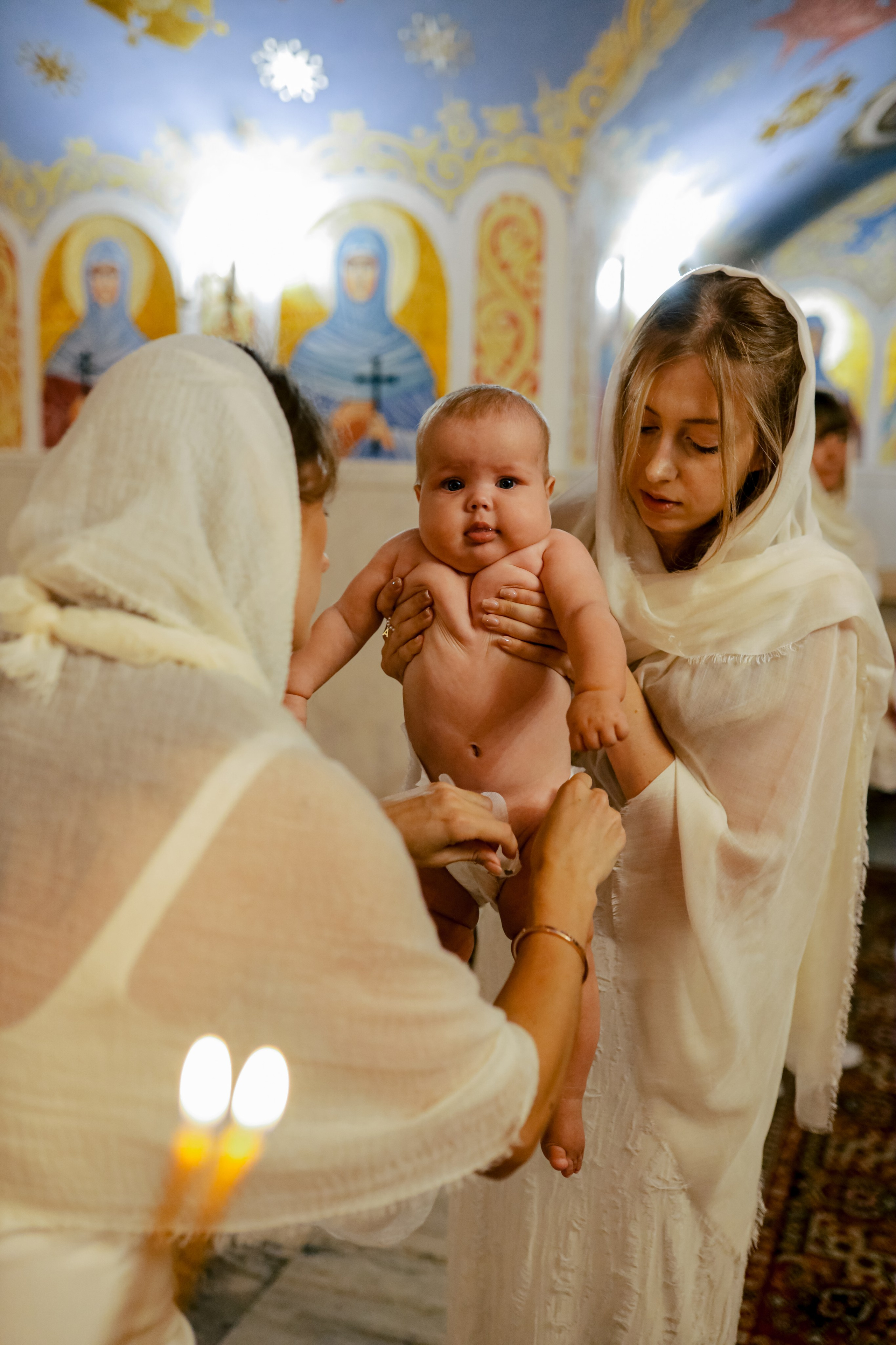 Крещение Адрианы. Свадебный и семейный фотограф в Варшаве