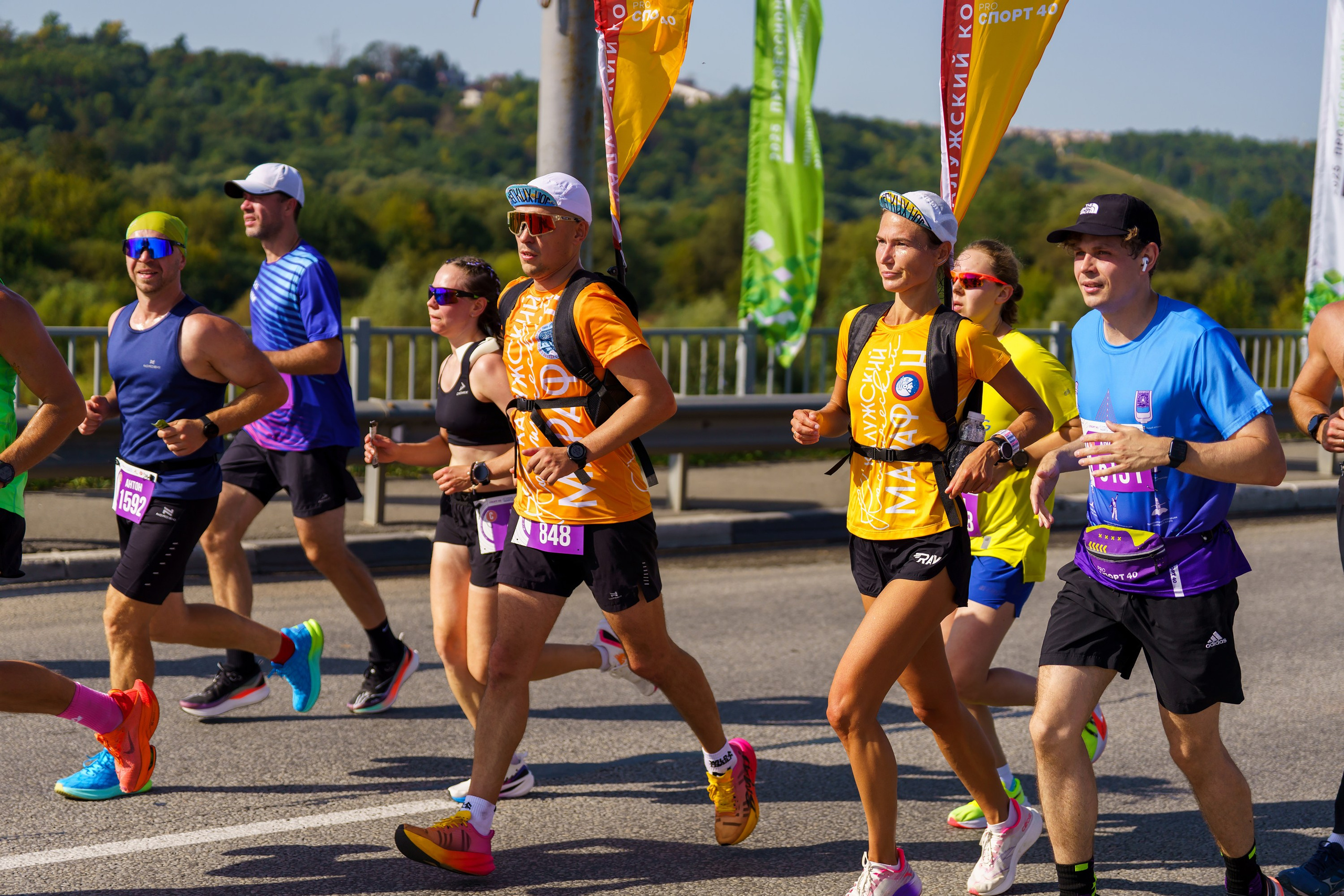 Фотографии Калужский Космический марафон 2025, Взрослые. Фотограф спортивные события, недвижимость, турбизнес