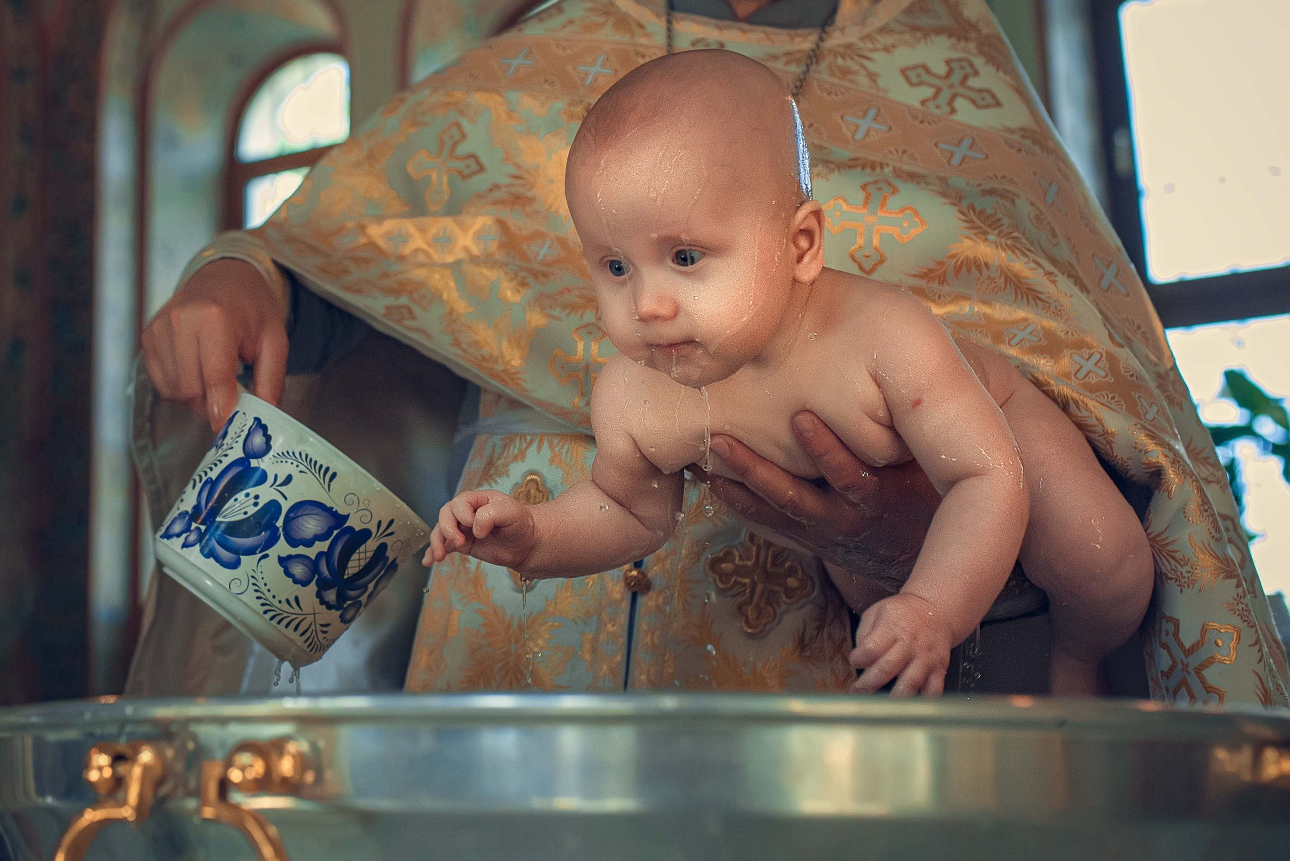 Таинство Крещения. Максим и Денис. Фотографии. Фотограф Стеценко Наталия. Одинцово, Москва, Московская область