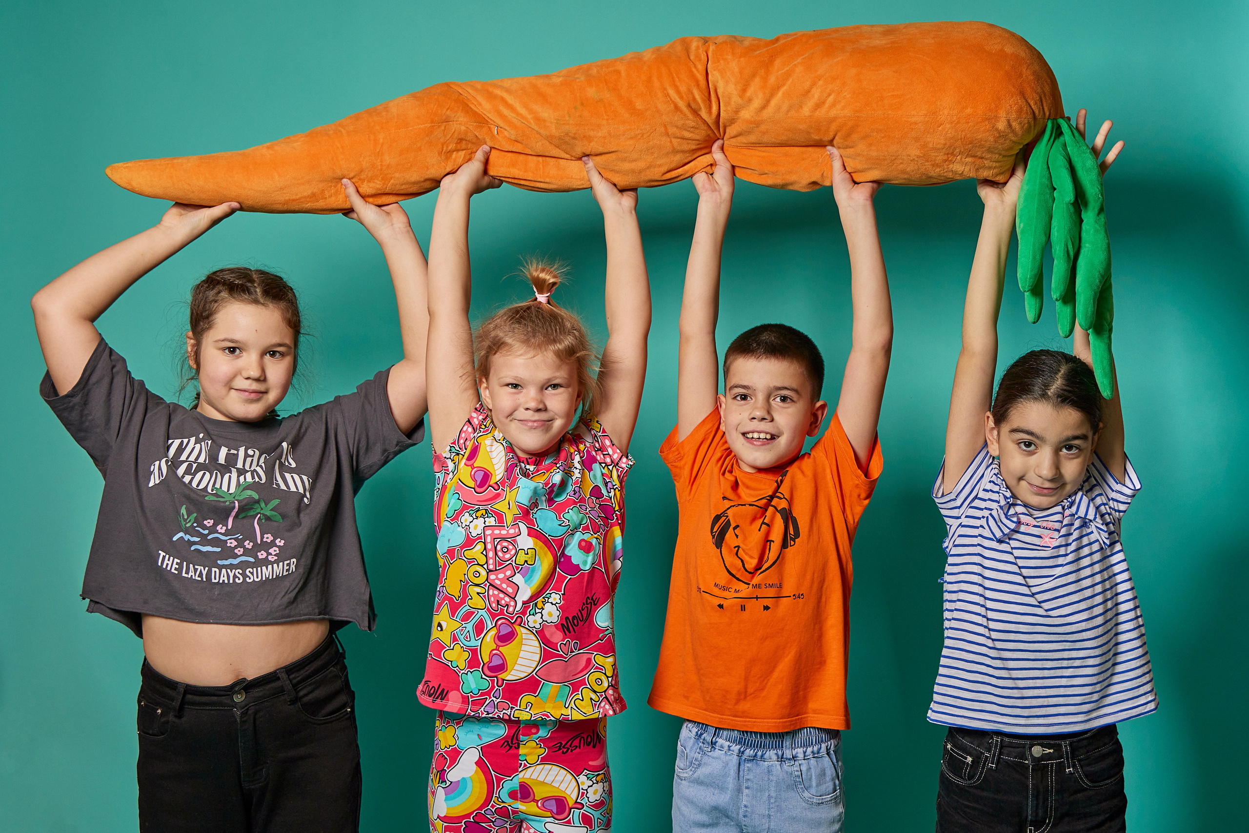 Репортажные кадры с детских праздников