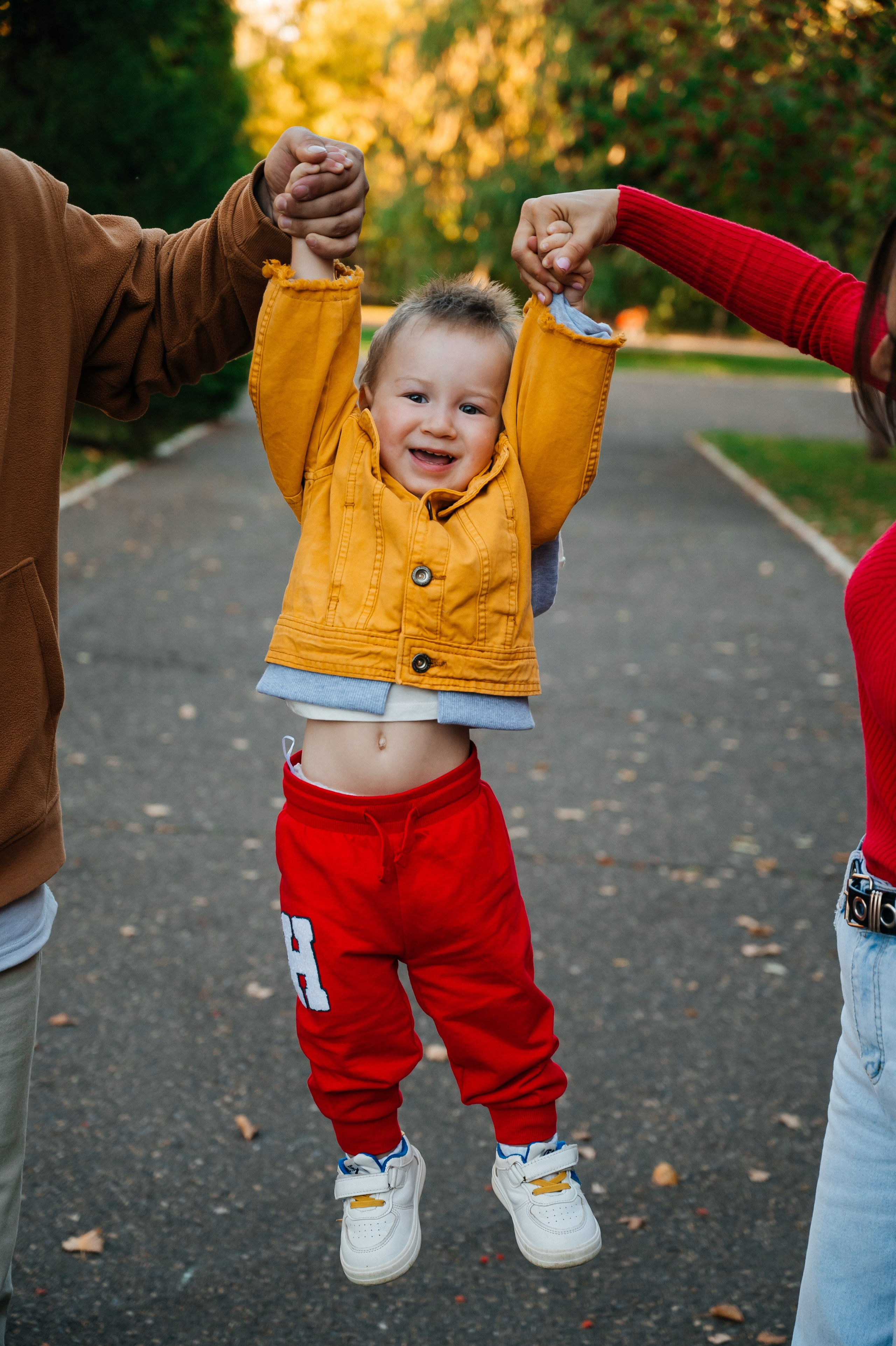 Осенью в парке. Семейный фотограф в Оренбурге Анна Рожкова