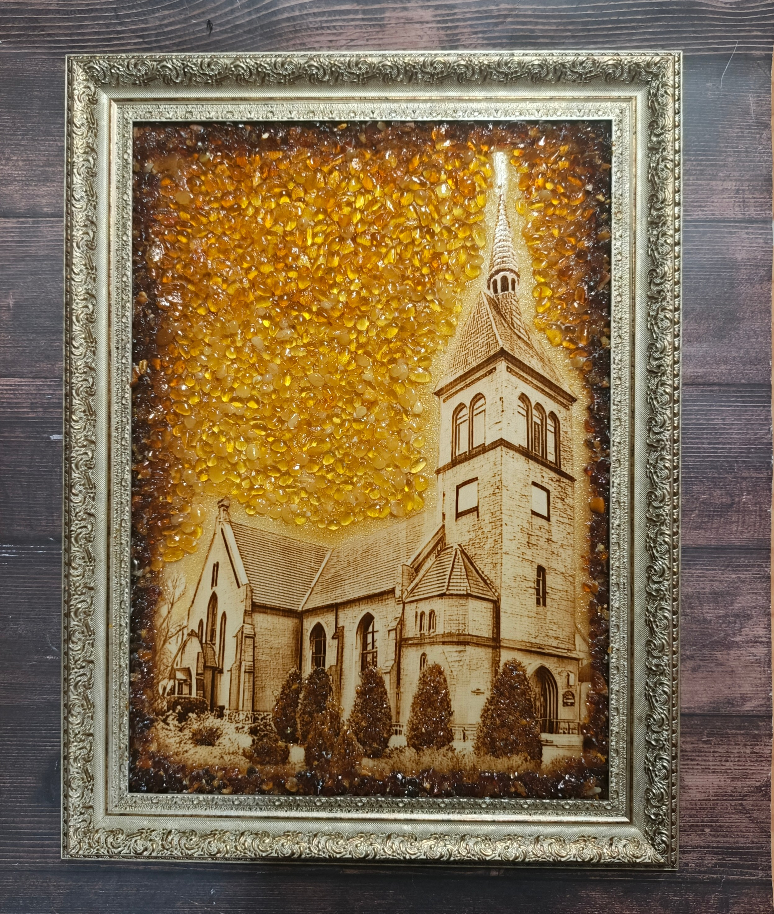 КАРТИНЫ С ЯНТАРЁМ. Выжигания картин и портретов по фото