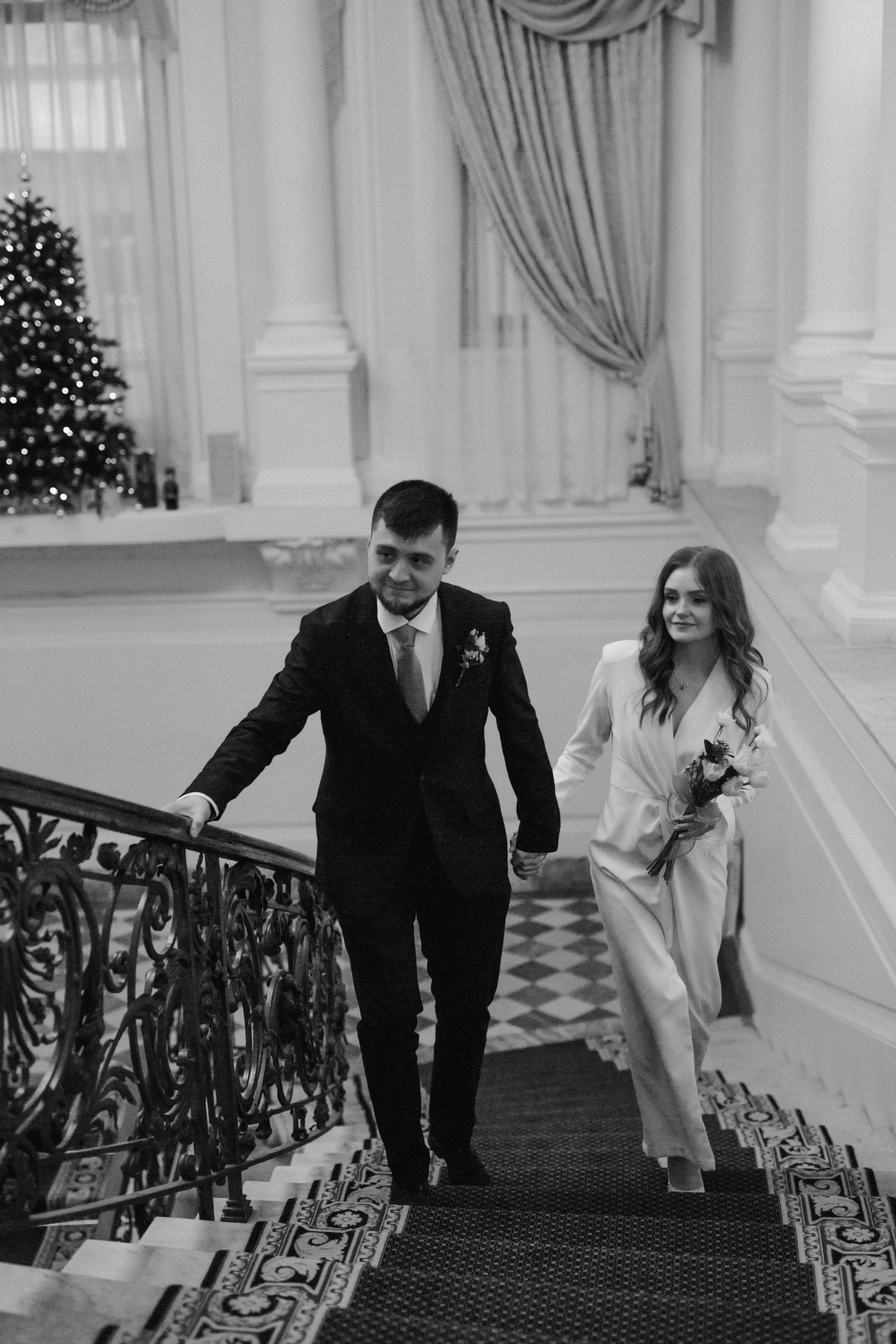 Роспись Анны и Владислава во II Дворце, СПб. Портретный и репортажный фотограф в Санкт-Петербурге Елизавета Я