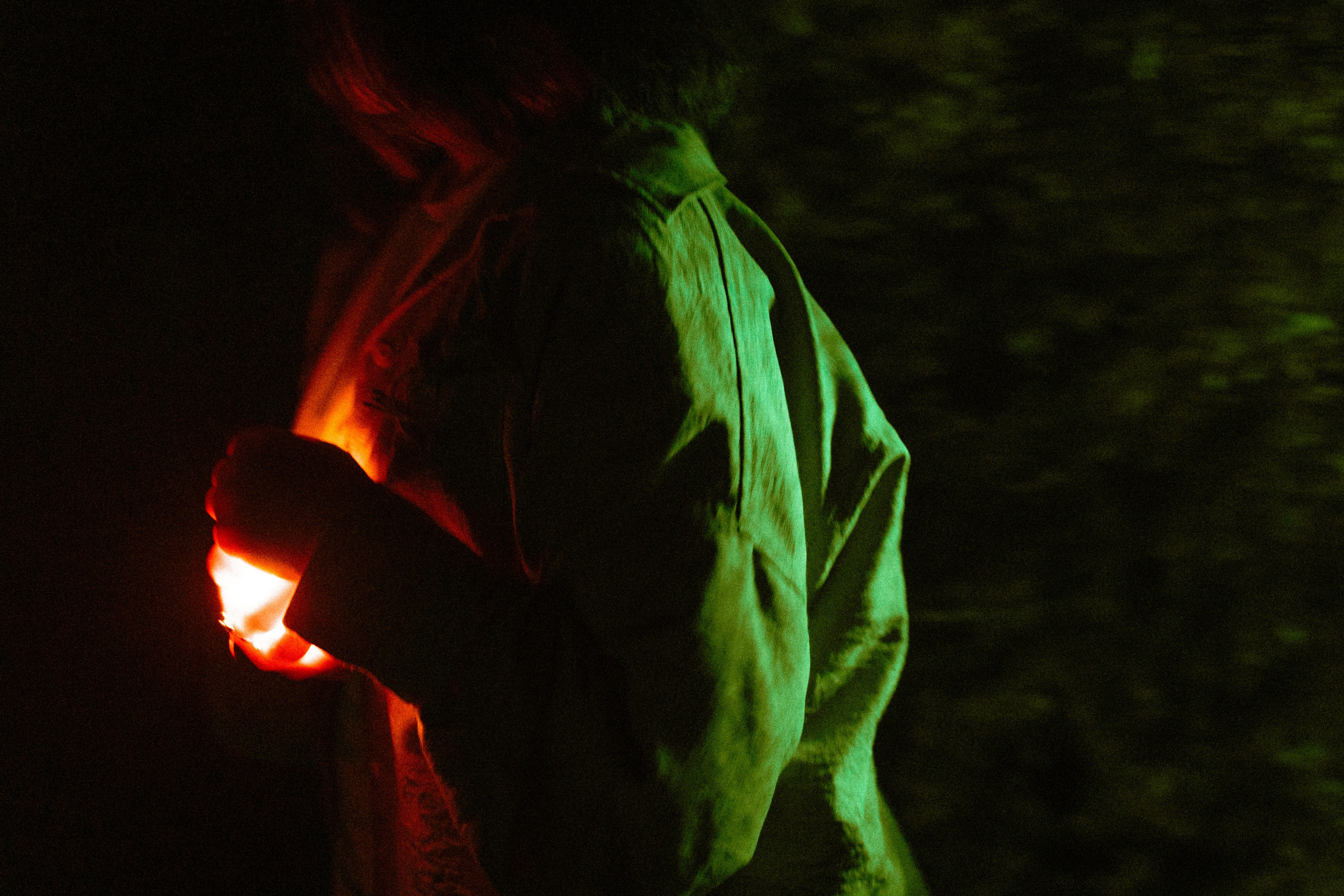 Danko's flaming heart. Polypolarphotography