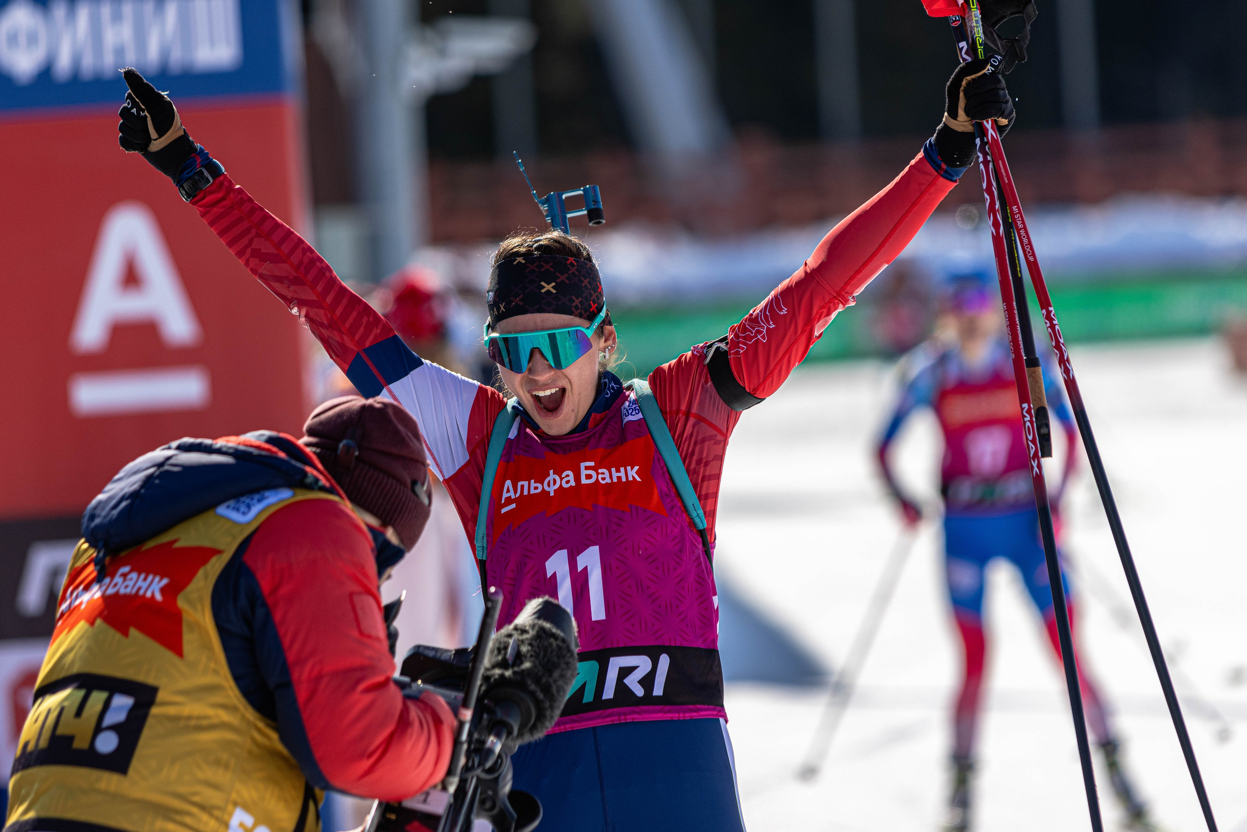 Биатлон. Калачёв Тимофей Спортивный фотограф в Санкт-Петербурге