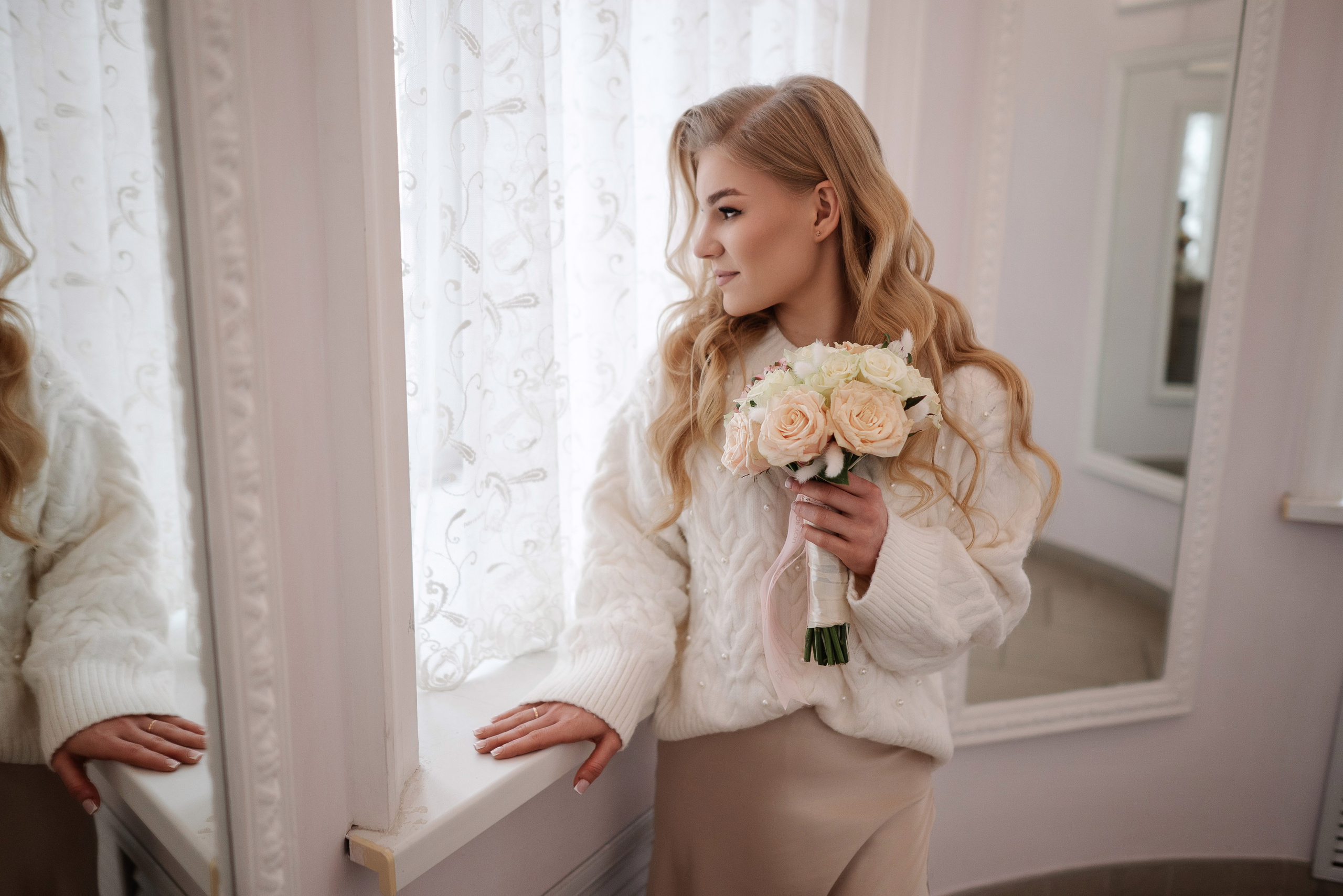 Александра и Алексей, роспись и прогулка зимой. Свадебный и портретный фотограф в Липецке Юлия Свит