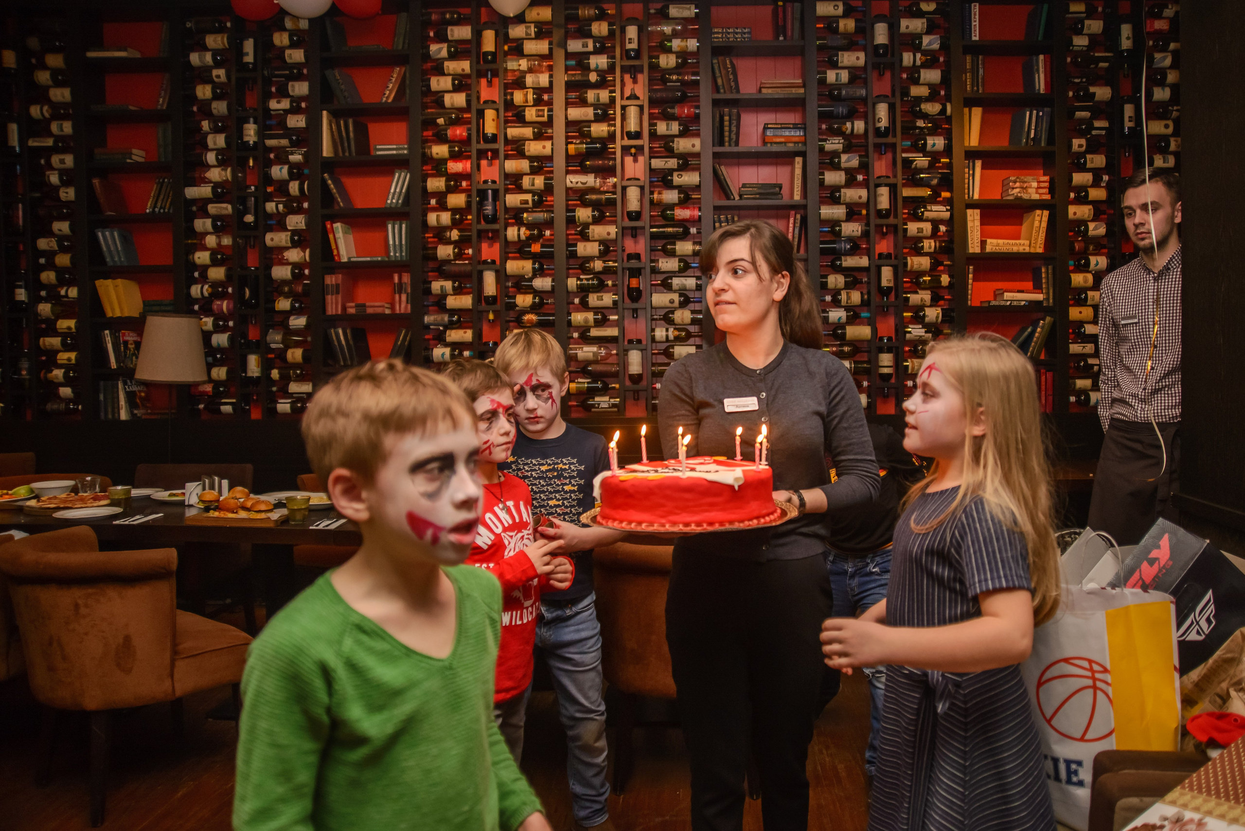 Детский день рождения в ресторане