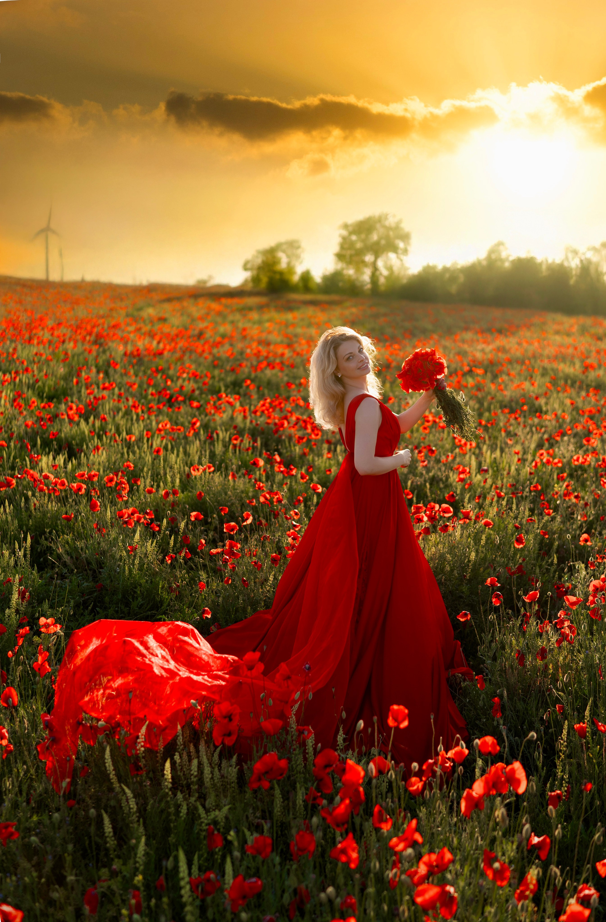 Маковое поле. Фотограф в Крыму Лебедева Александра