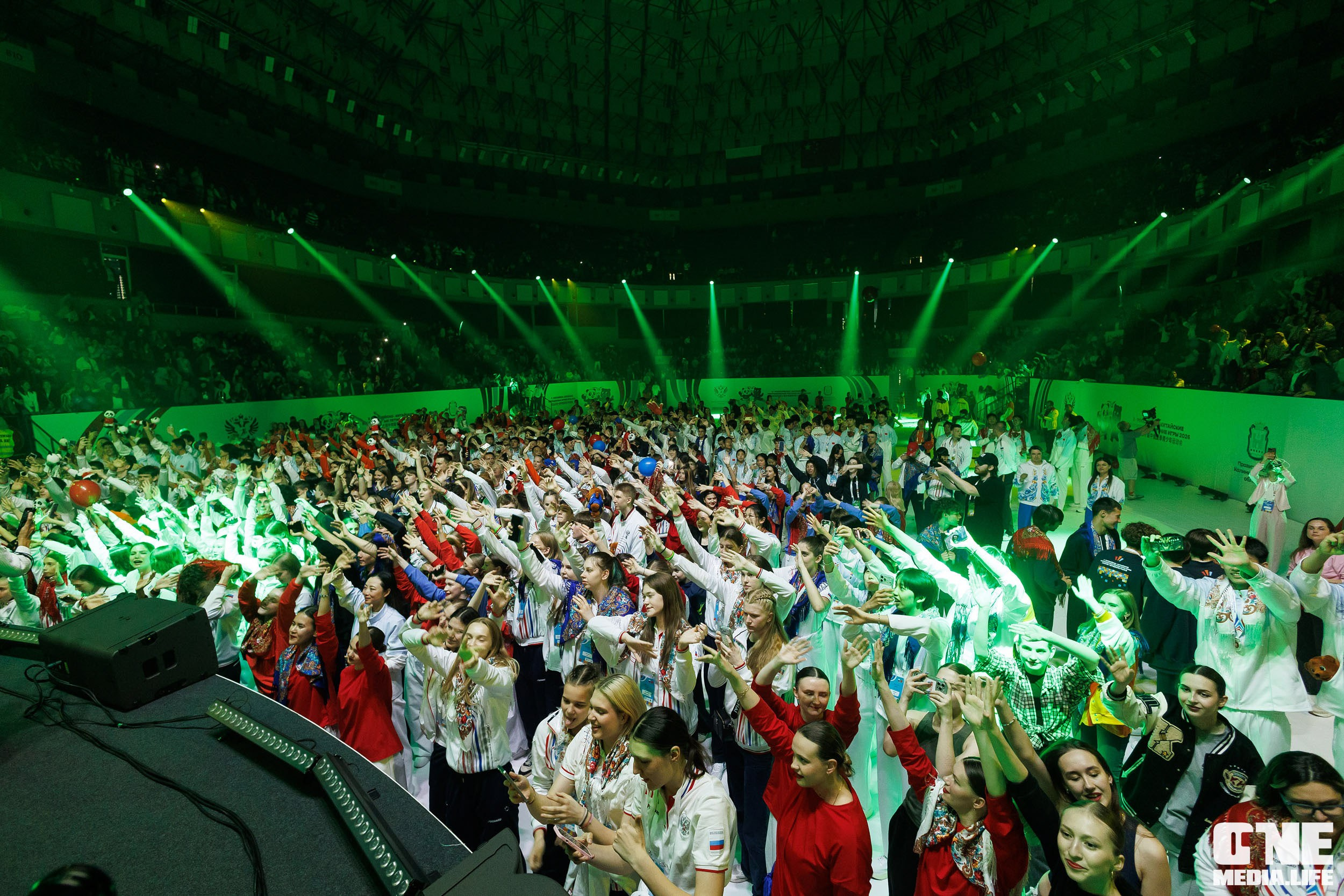 Закрытие Х Российско‑Китайских молодёжных летних игр