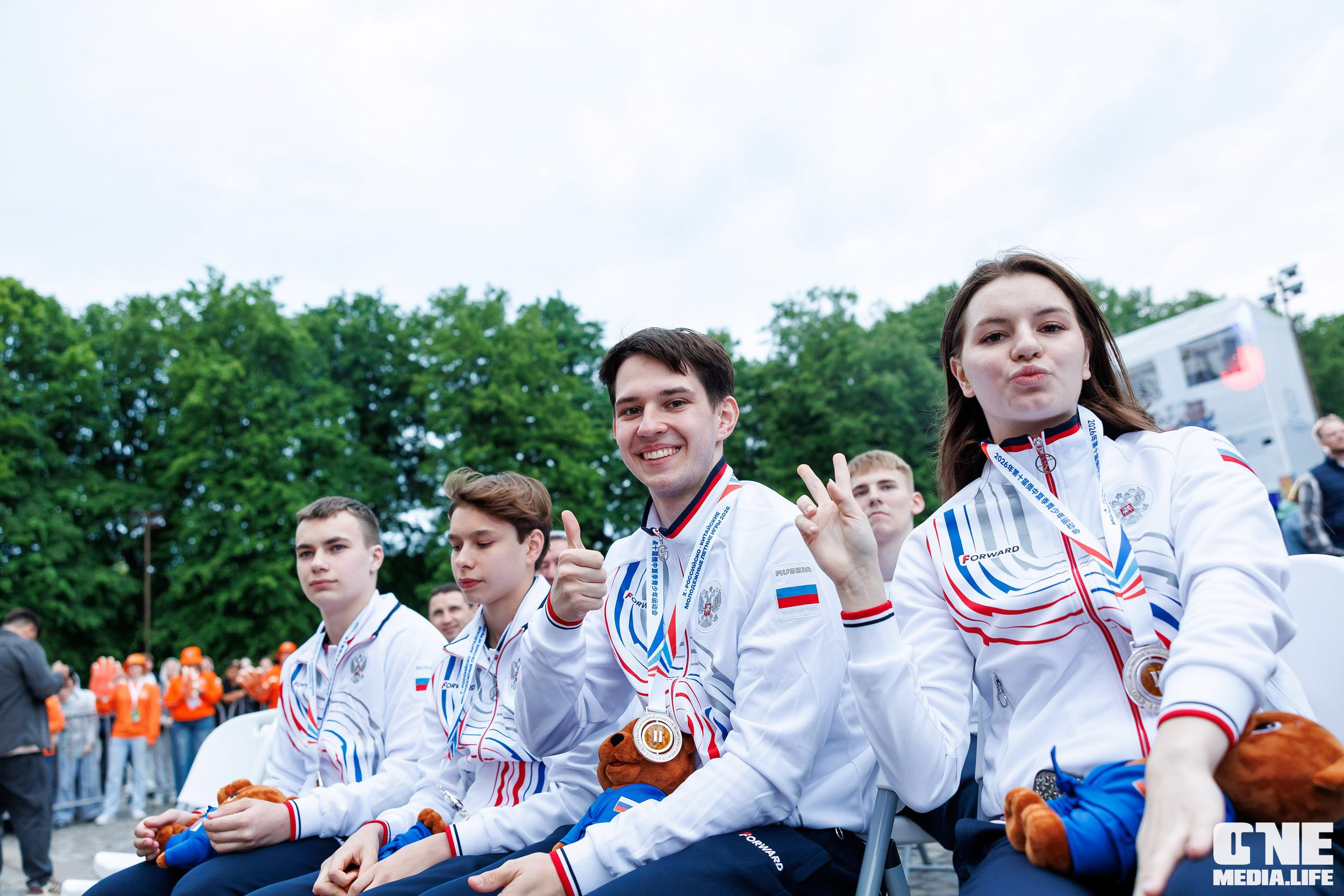 Первый день награждения Х Российско‑Китайских молодёжных летних игр