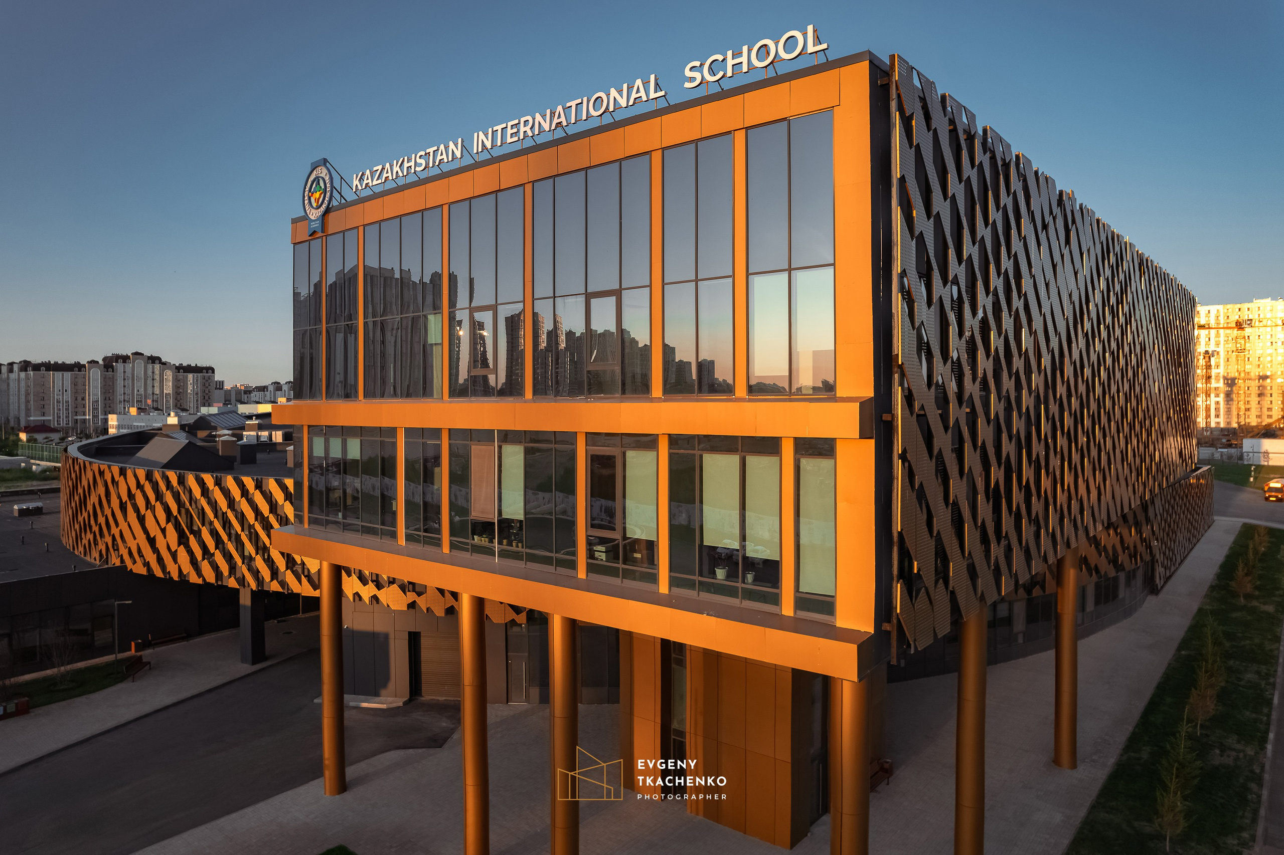 Kazakhstan International School в г. Астана. Архитектурный и интерьерный фотограф в Казахстане