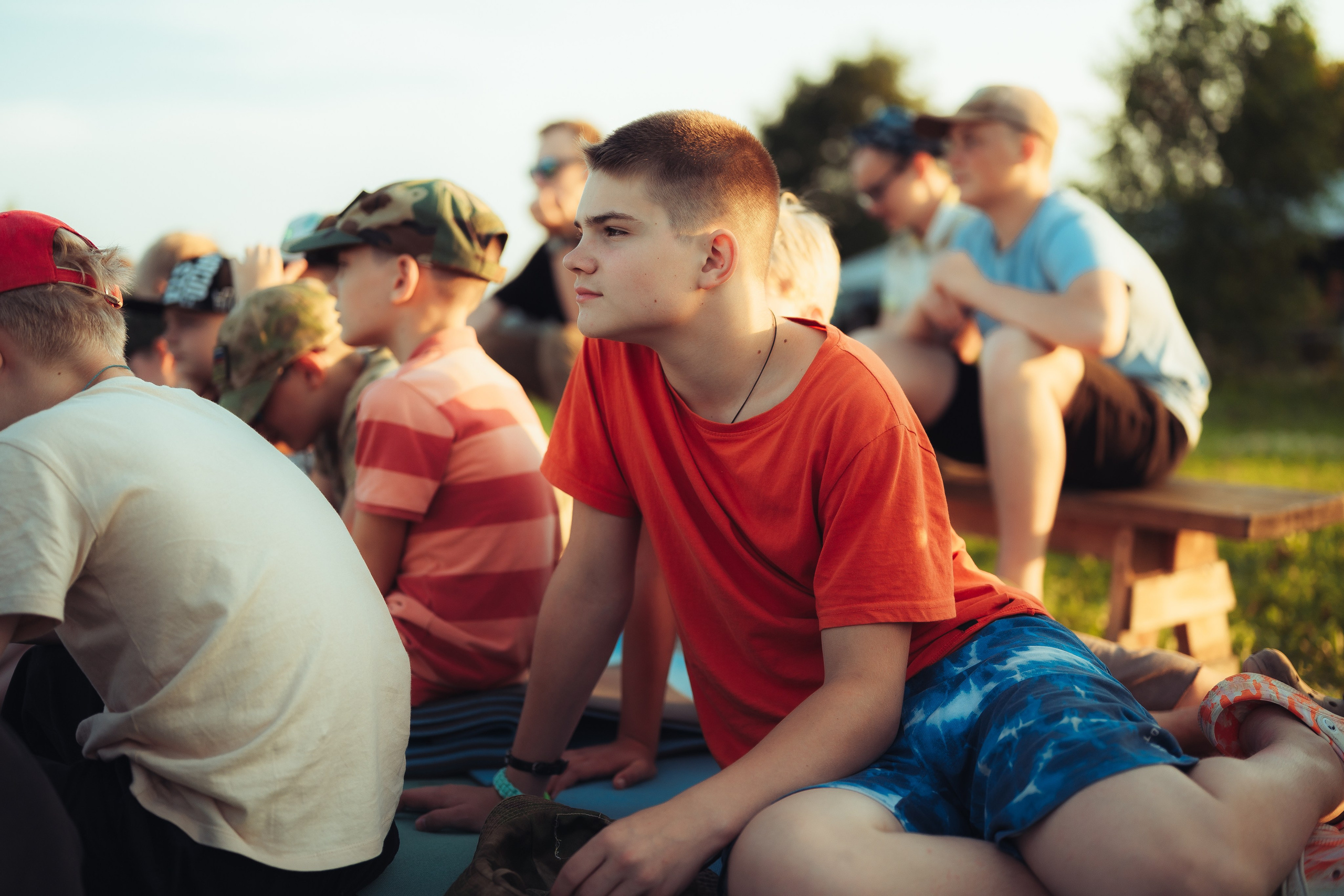 Детский лагерь — 4 смена 2025 год. Иван Кубик — фотограф и видеограф