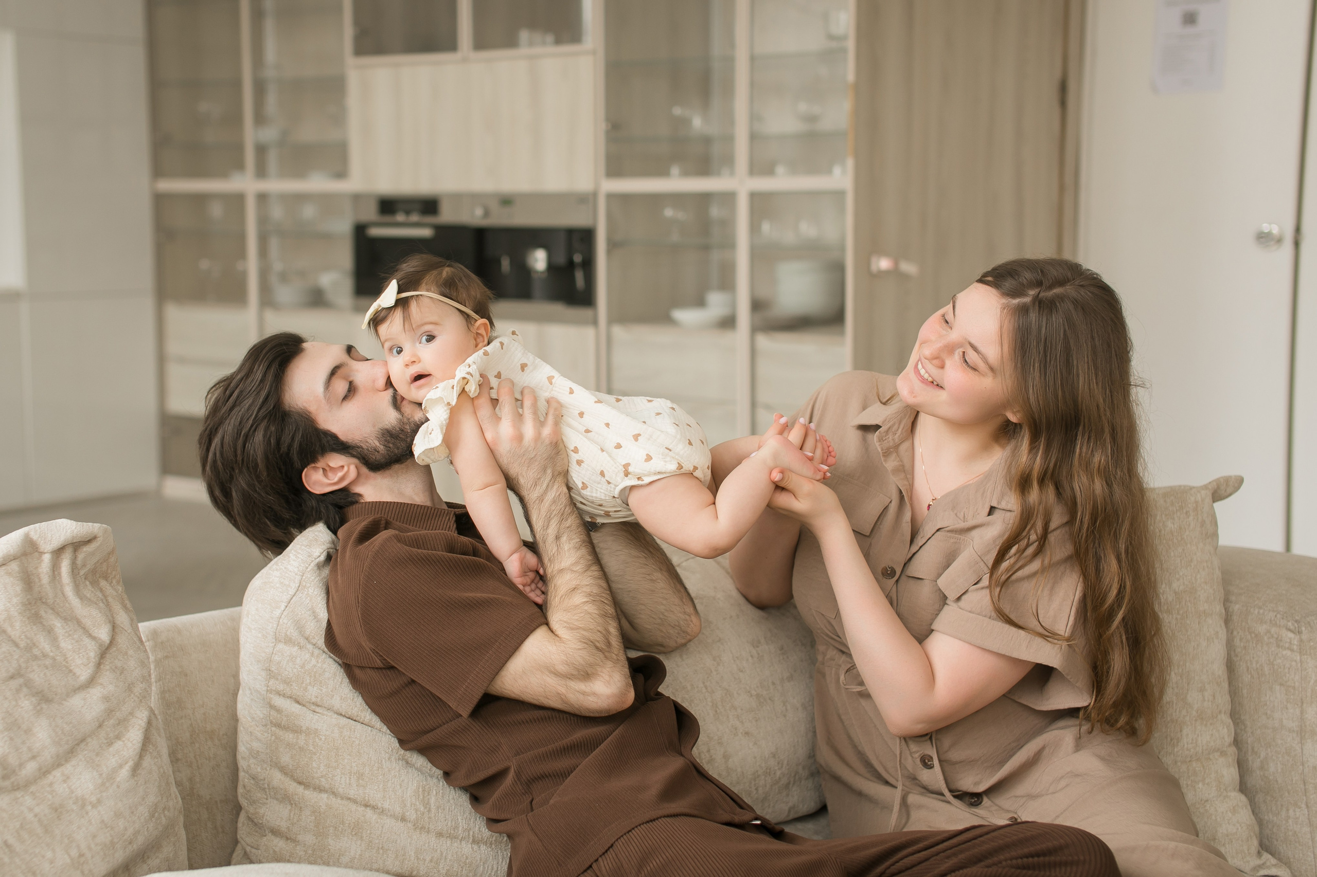 Семейные фотосессии в студии и дома. Семейный фотограф в Москве Домодедово Московцева Алина