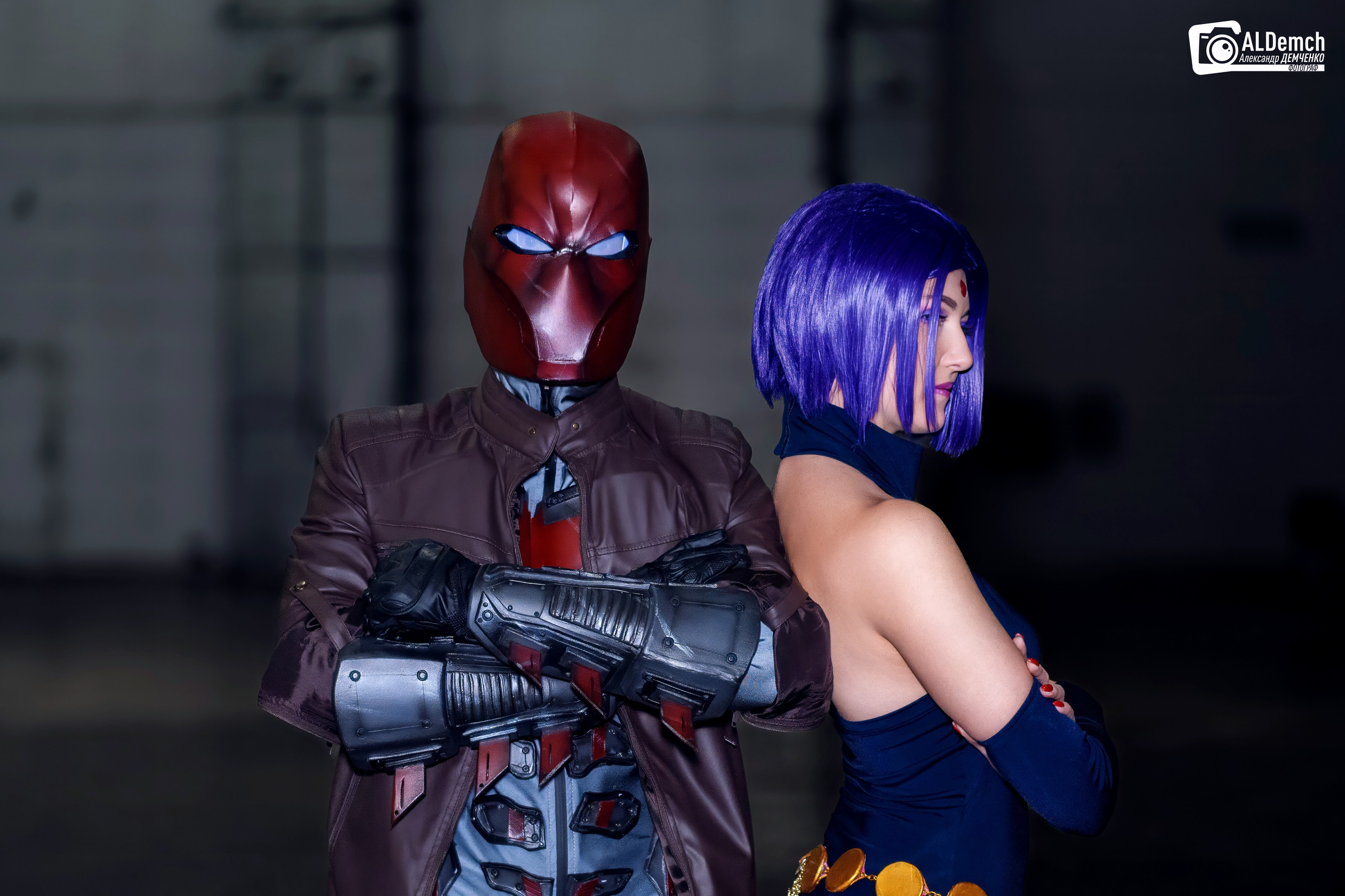 Рейвен и Красный Колпак косплей фотосессия в Москве от профессионального фотографа Александр Демченко ALDemch