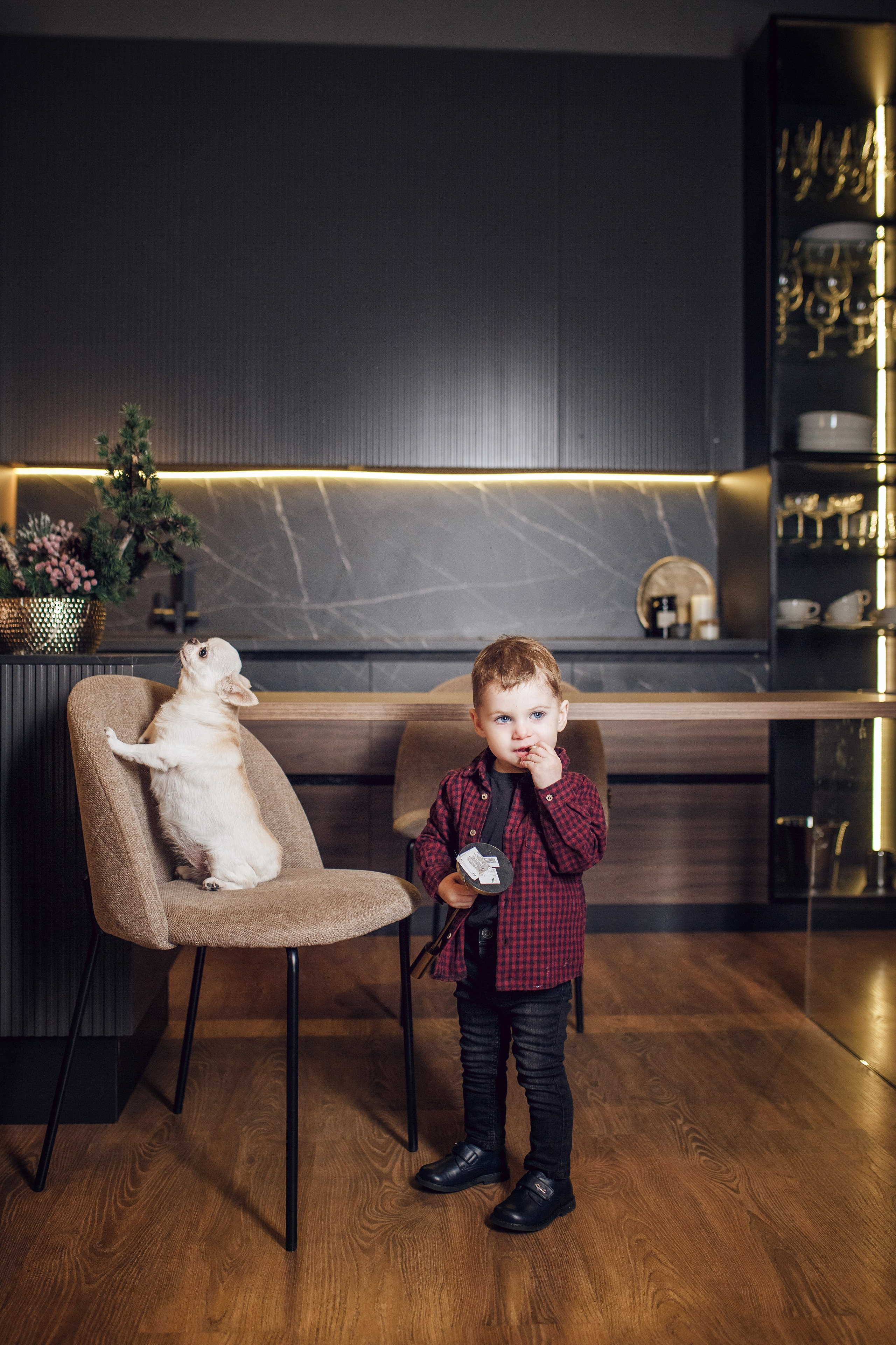 Олеся и Ярослав. Фотограф на Крещение, семейный фотограф в Москве