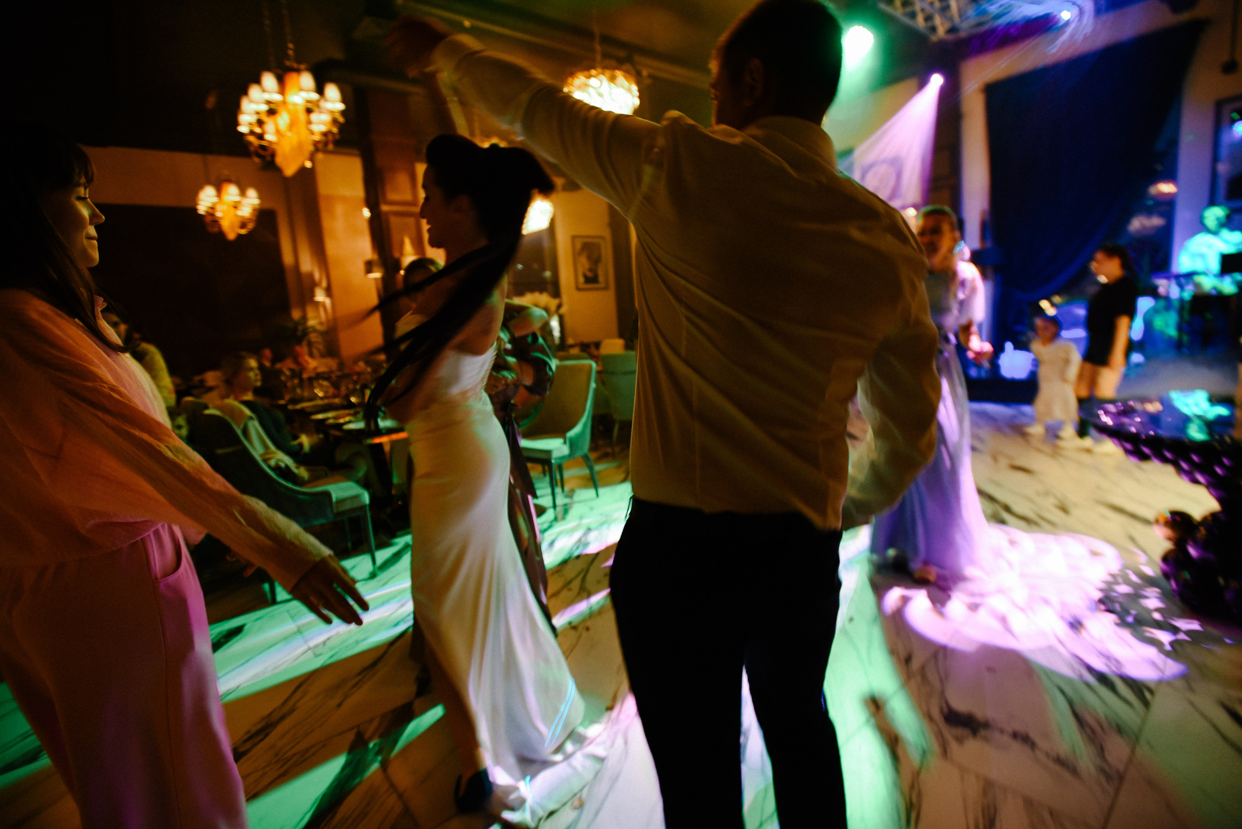 Виктор и Ангелина Банкет на 100 гостей Ресторан Segreto. Фотограф Лола Волна, город Москва