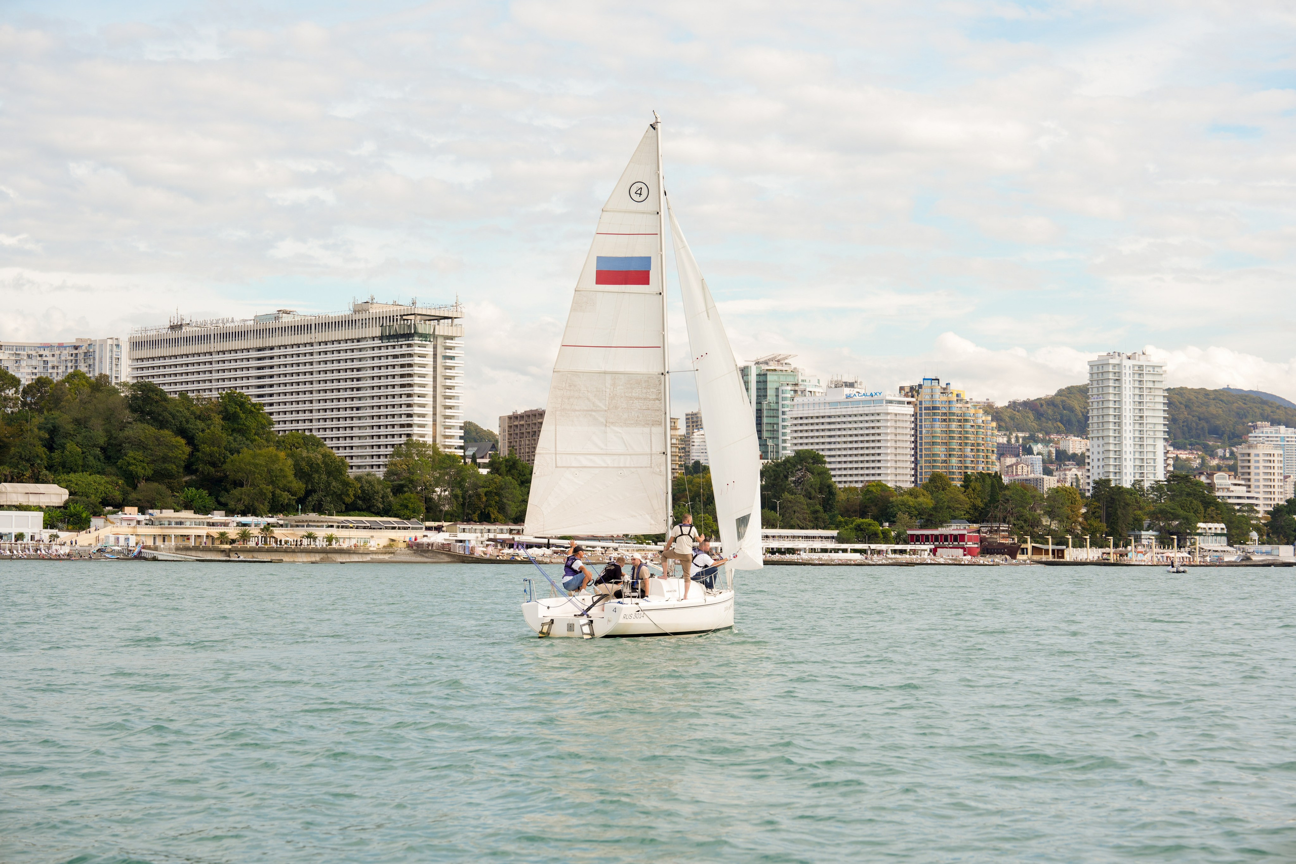 Яхтенная регата для компании Агрегатка. Репортажный фотограф в Красной Поляне и Сочи Павлюченко Екатерина