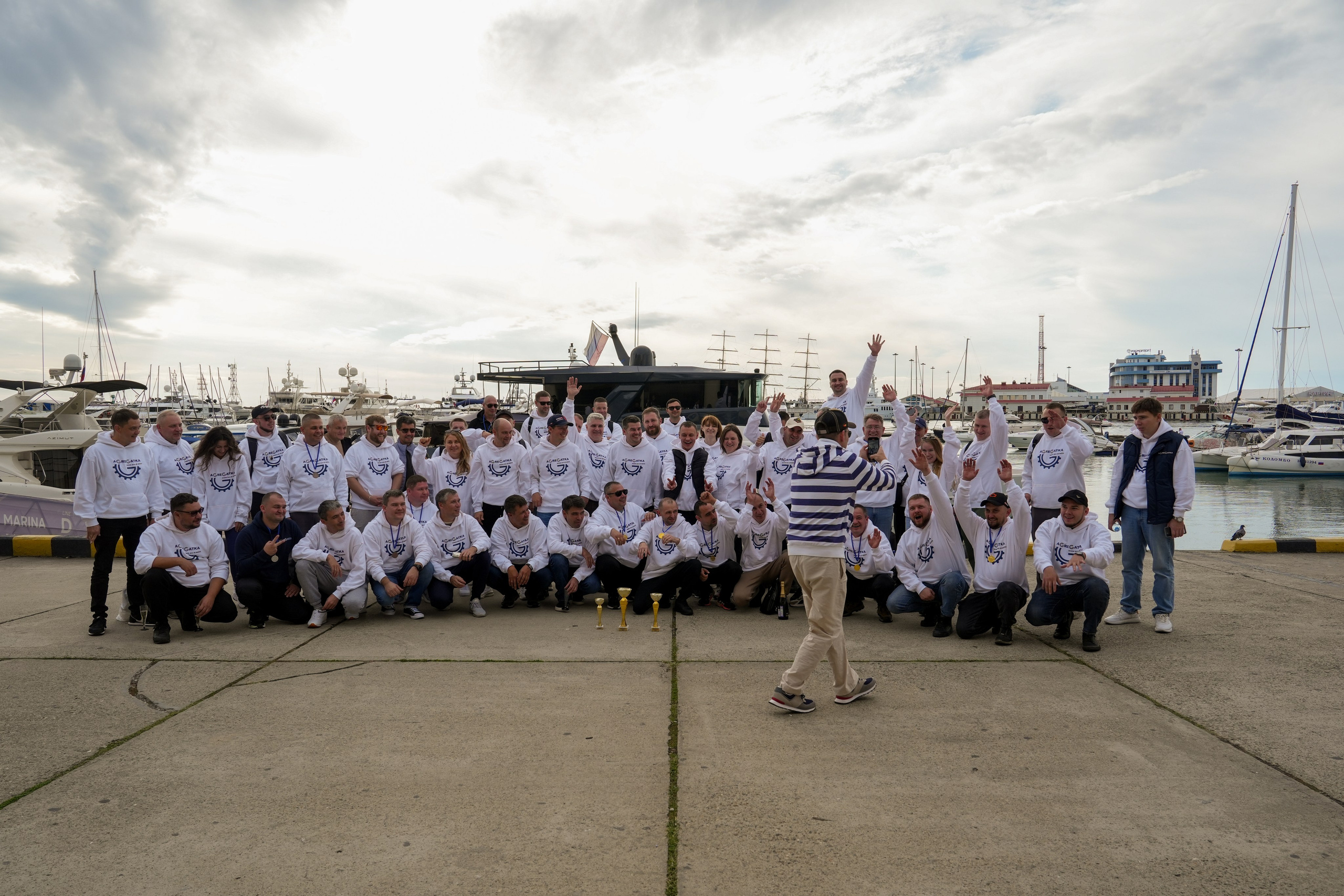 Яхтенная регата для компании Агрегатка. Репортажный фотограф в Красной Поляне и Сочи Павлюченко Екатерина