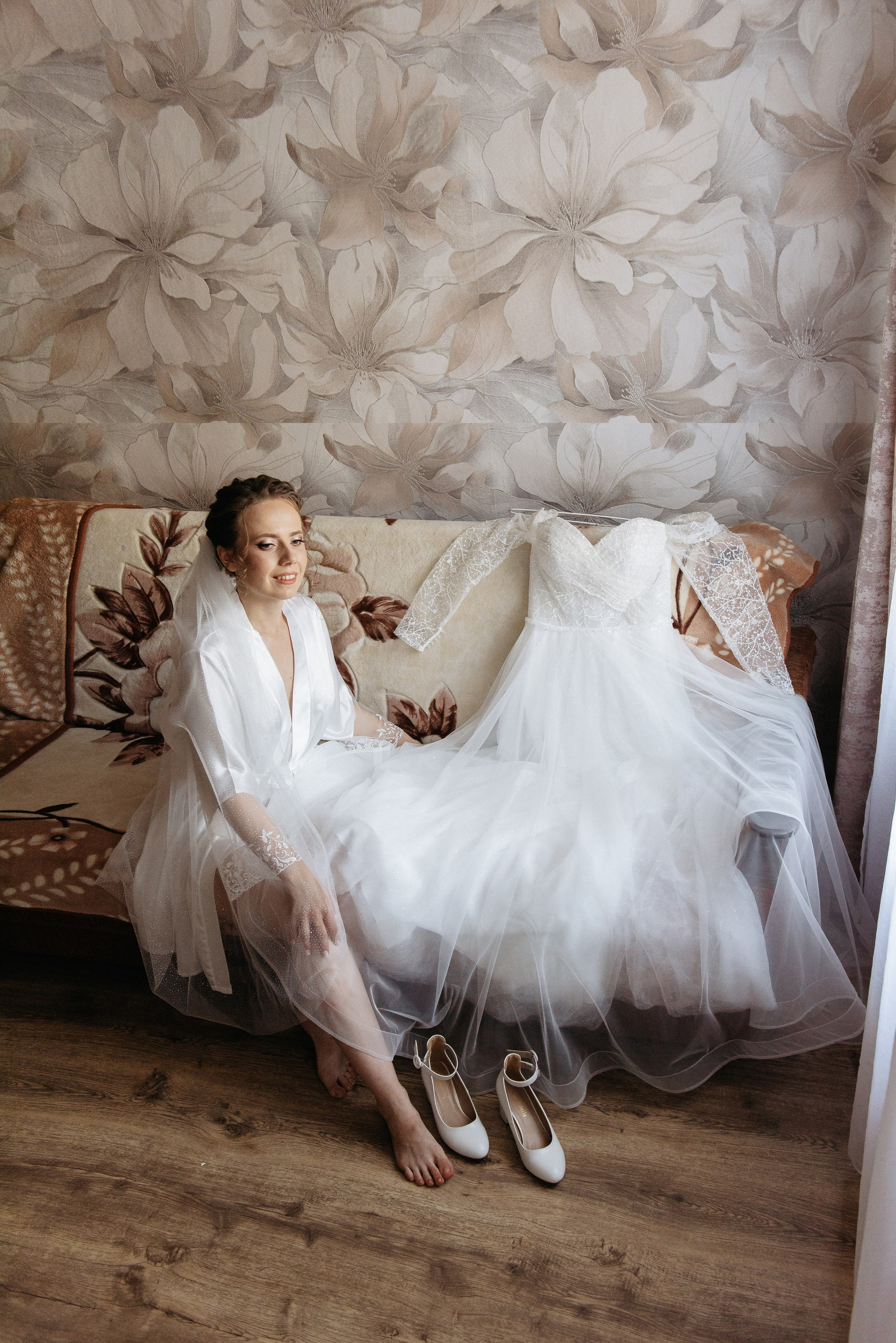 Утро невесты Воронеж, Невеста в пеньюаре