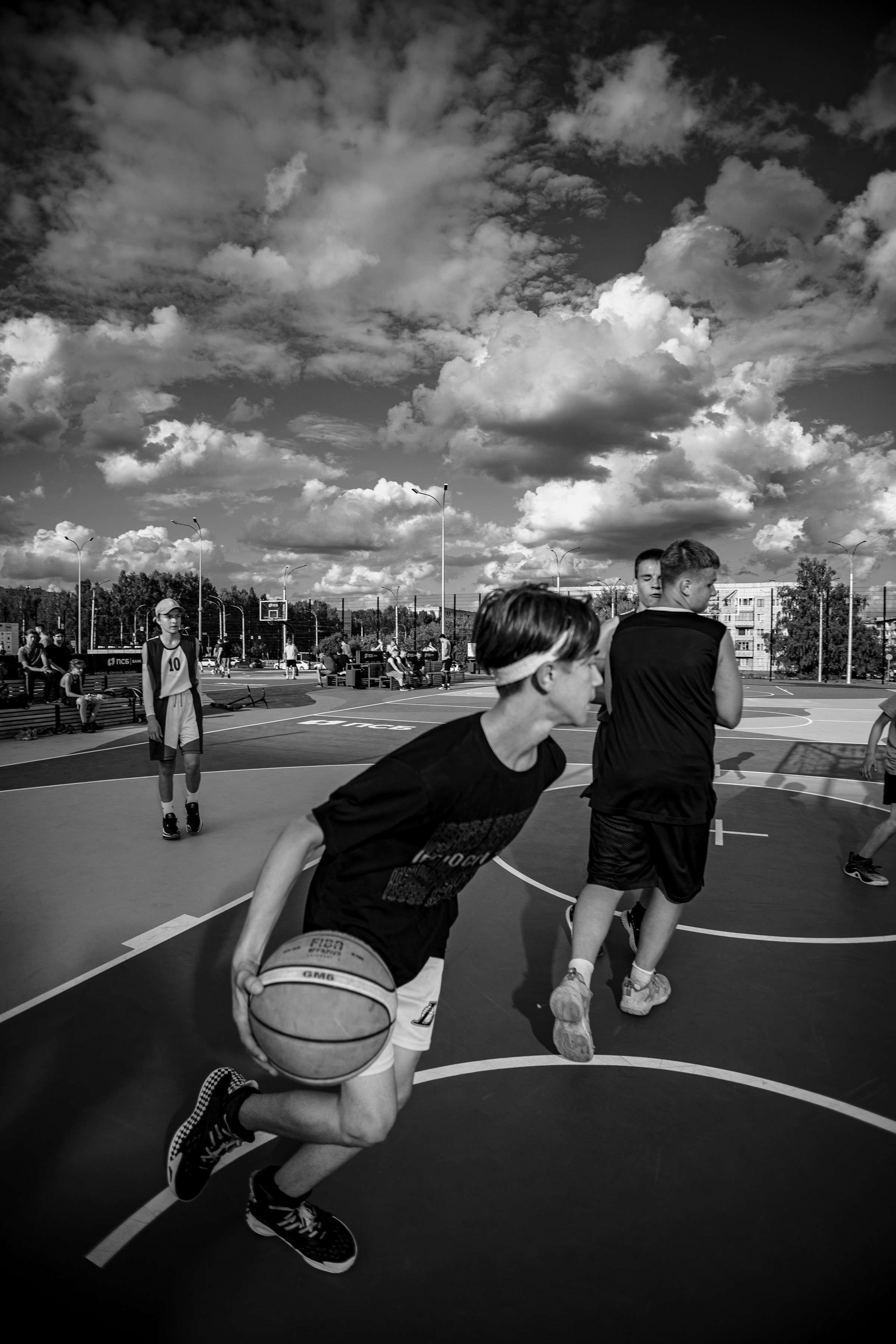 Детская баскетбольная сборная. Фотограф Князев Сергей