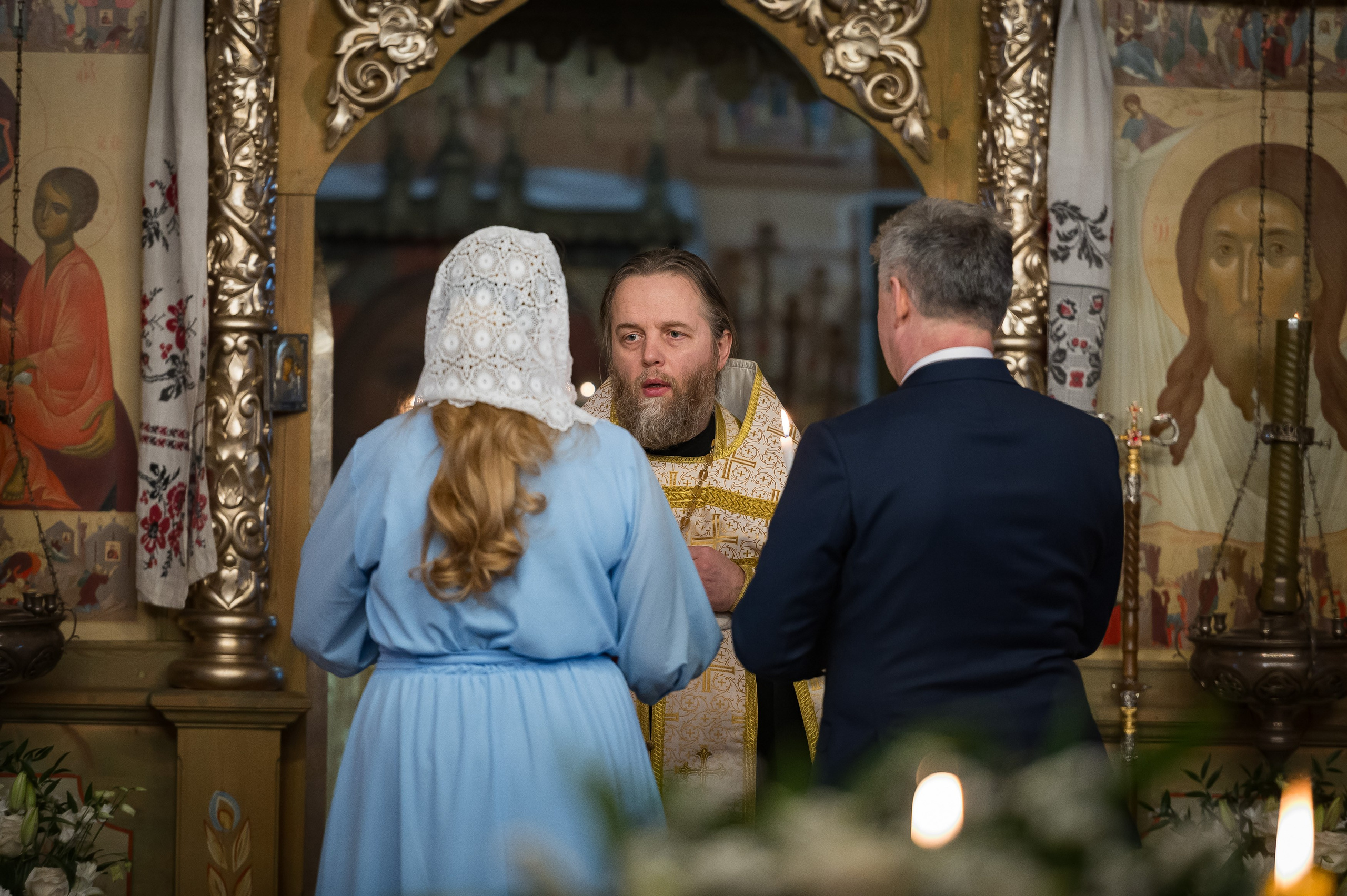 Венчание Александра и Ларисы. Храм Покрова Пресвятой Богородицы. Фотограф | Рустам Загидуллин | Санкт-Петербург