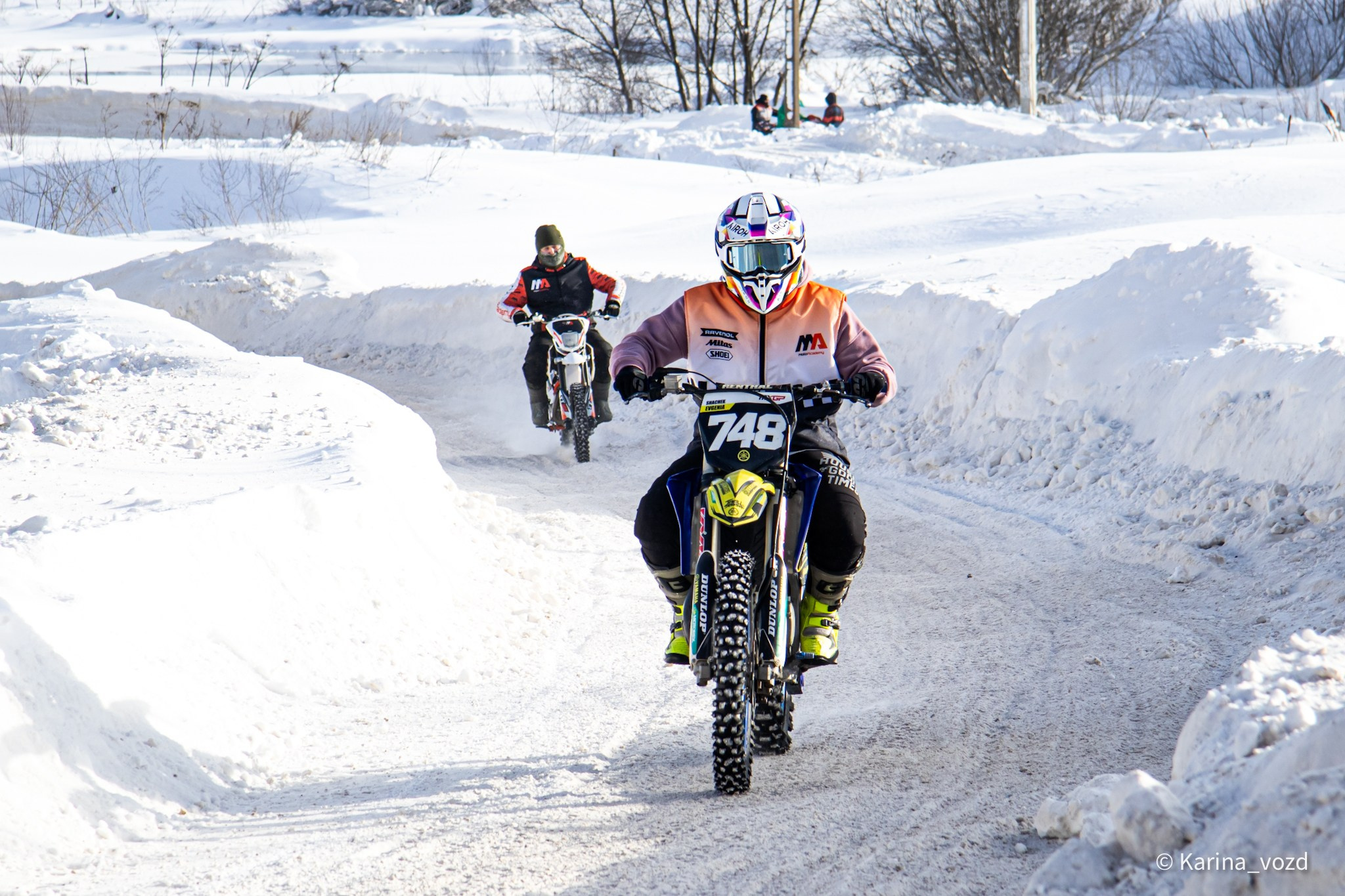 Тренировка MotoAcademy. Репортажный фотограф в Москве и Зеленограде Karina-vozd