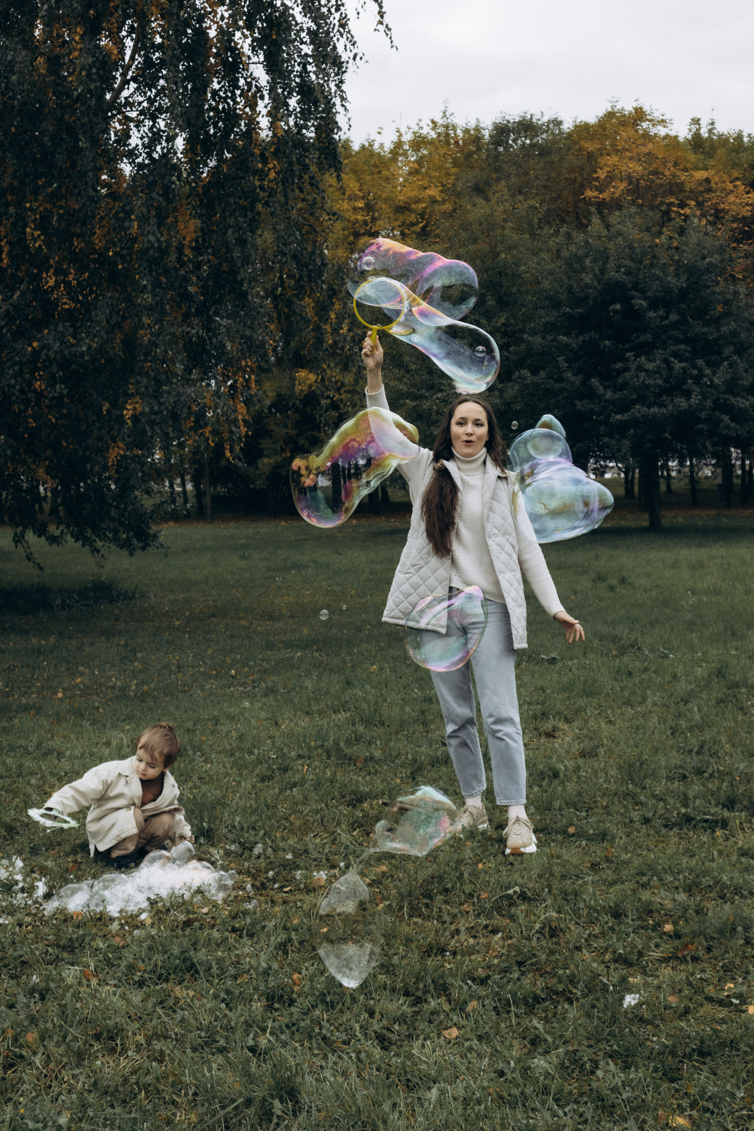 Осенняя семейная история 🍂. Фотограф Артем Бросов в Санкт-Петербурге и Дубае