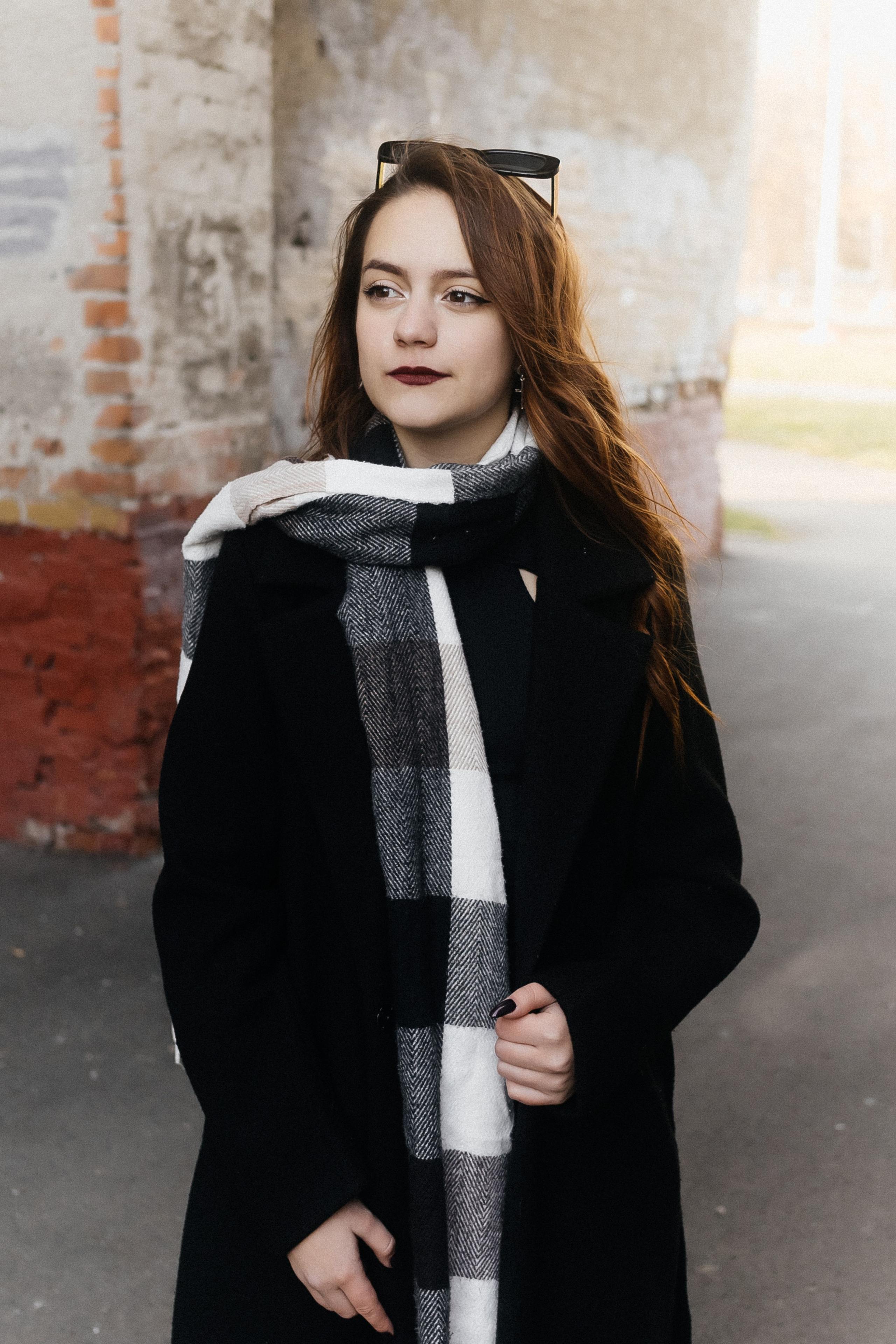 Портретная фотосессия в городе для Анастасии — фотопрогулка