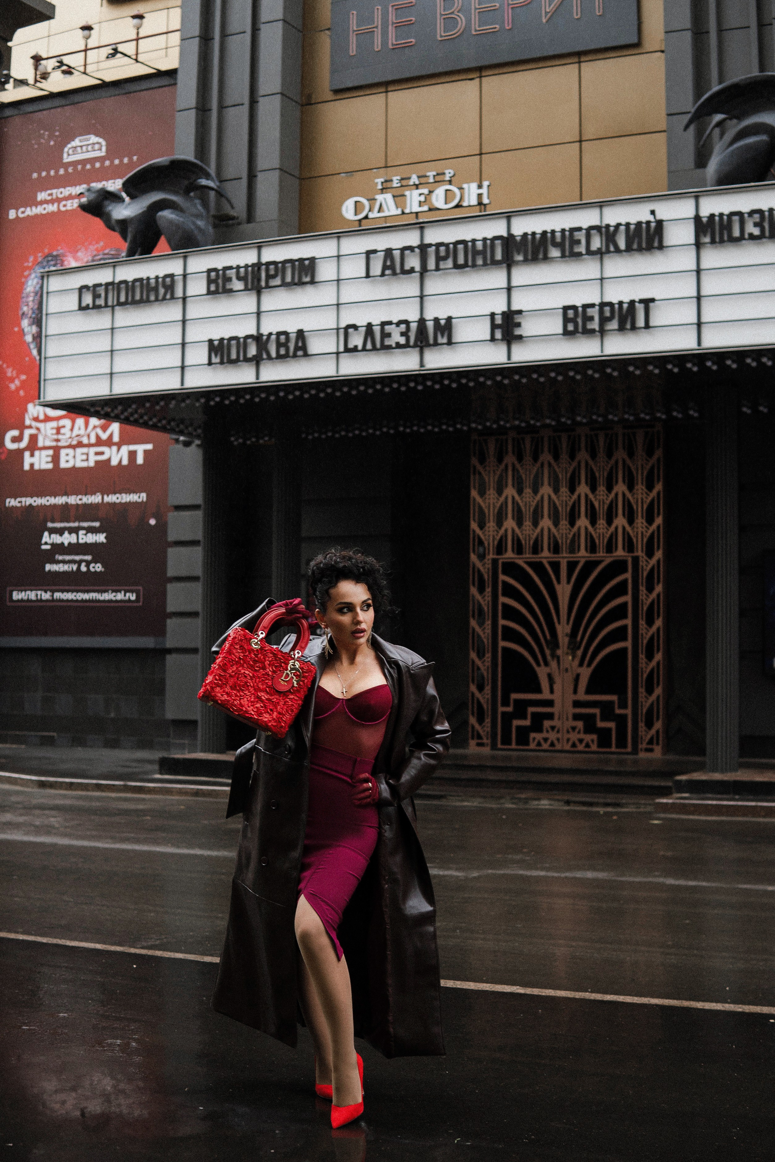 Ретро съемка — модель Алена. Фотограф Москва и Видеограф Москва