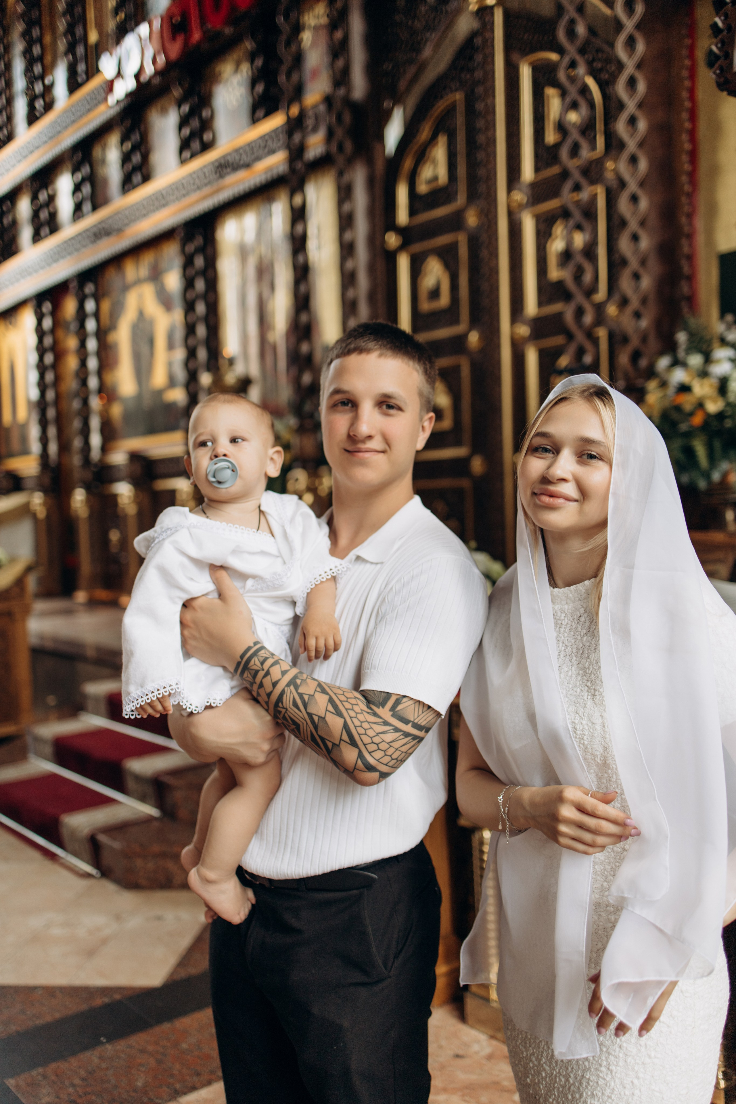 Крещение Радмира. Самый теплый фотограф в Краснодаре Рябоконь Ксения