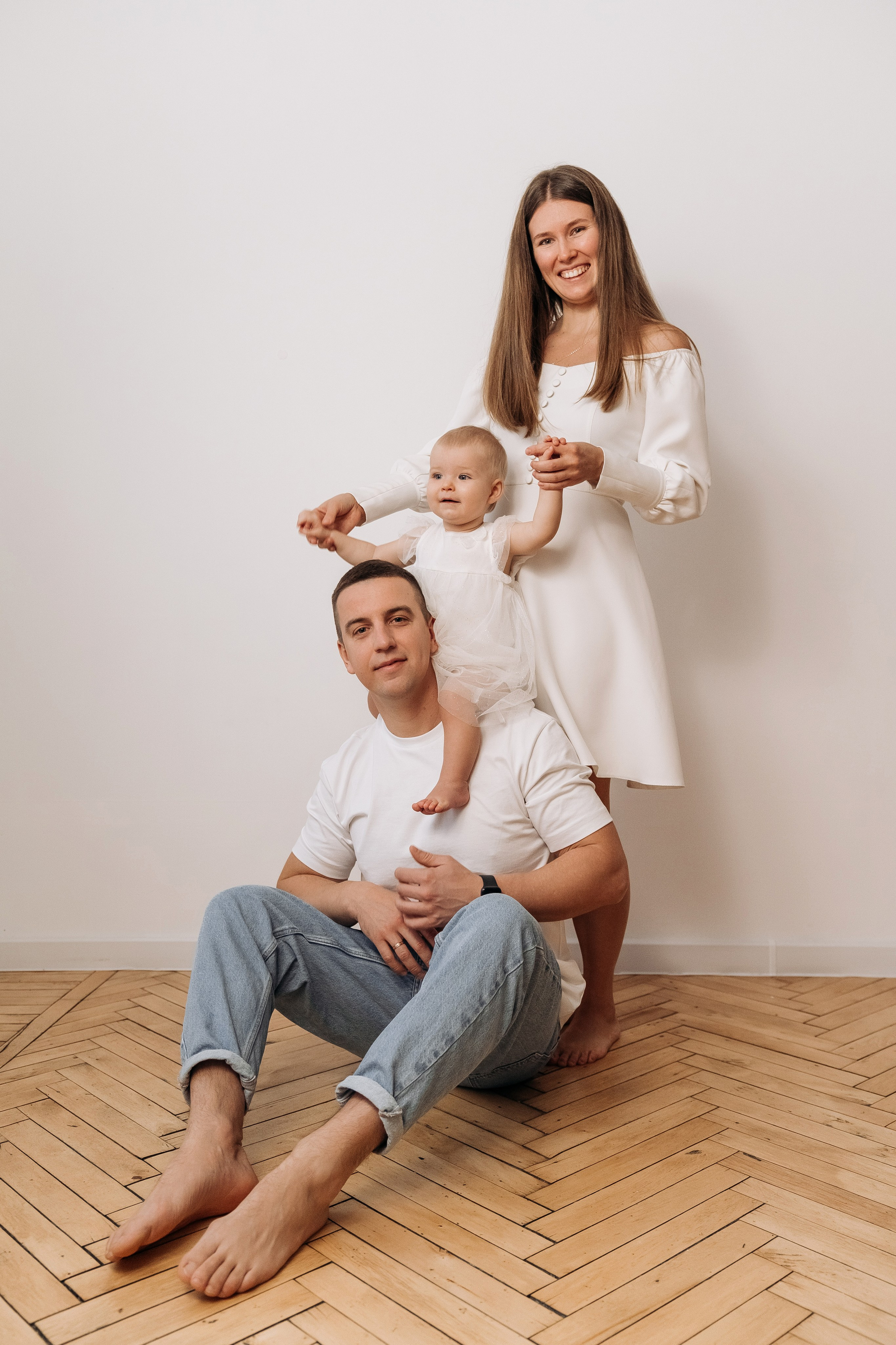 Фотосессия на годик Анюте. Семейный фотограф СПб Анастасия Василь. Фотосессия на годик