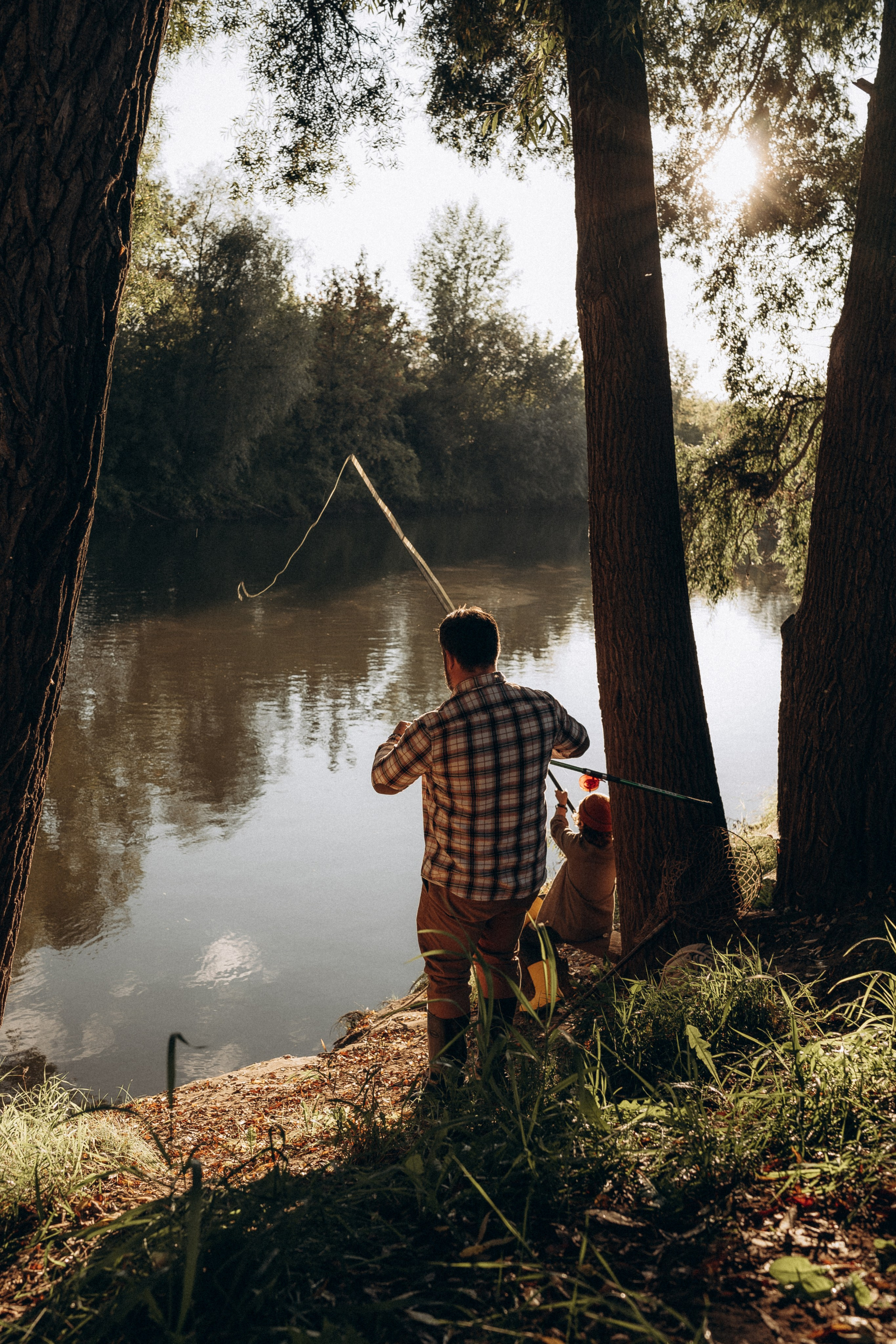 На рыбалке. Семейный и домашний фотограф в Уфе Ирина Гарасюта