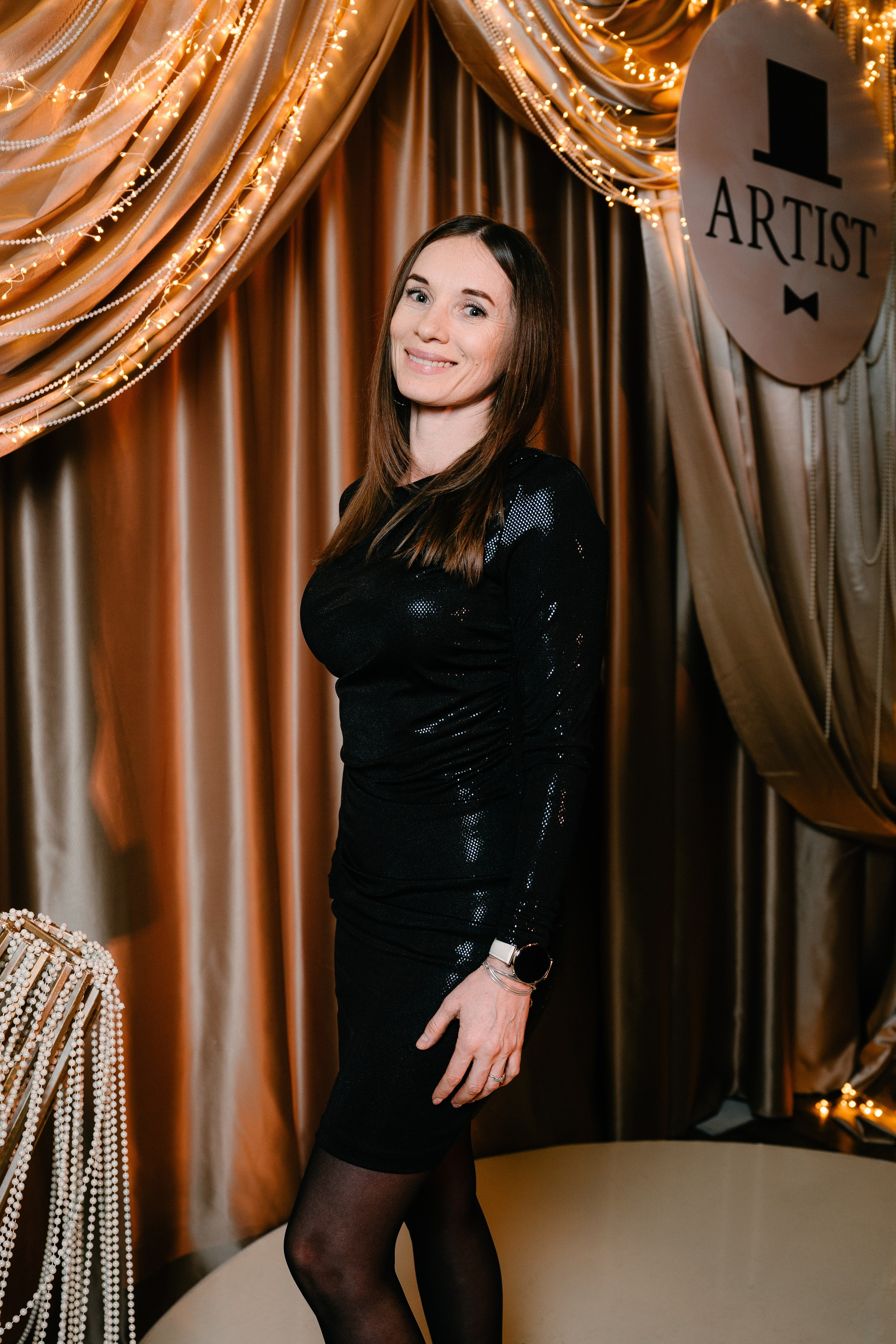 Новогодний вечер в Артисте. Свадебный и семейный фотограф в Воронеже Анастасия Бойко